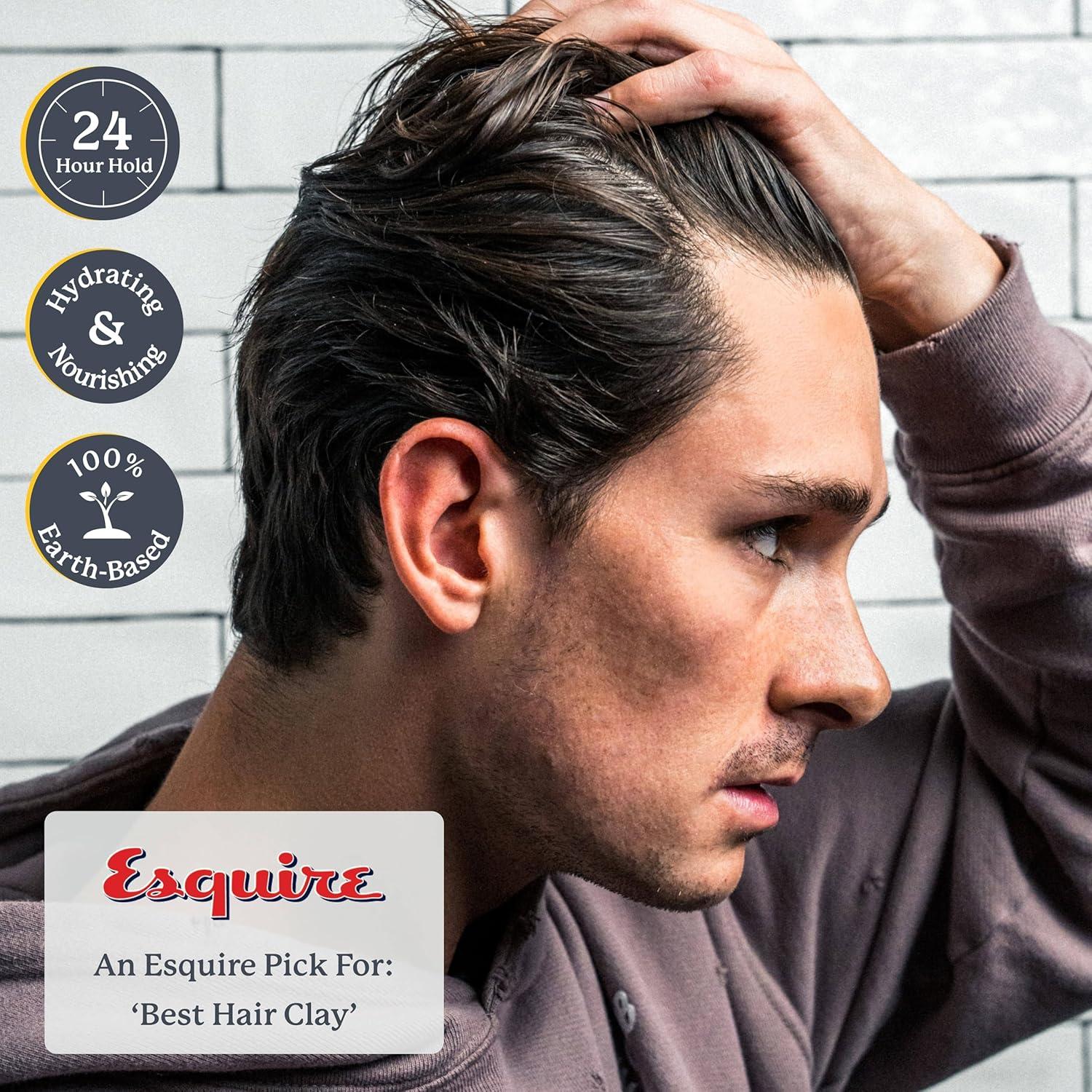 Arcilla para el cabello Highland - 100% natural, sujeción media