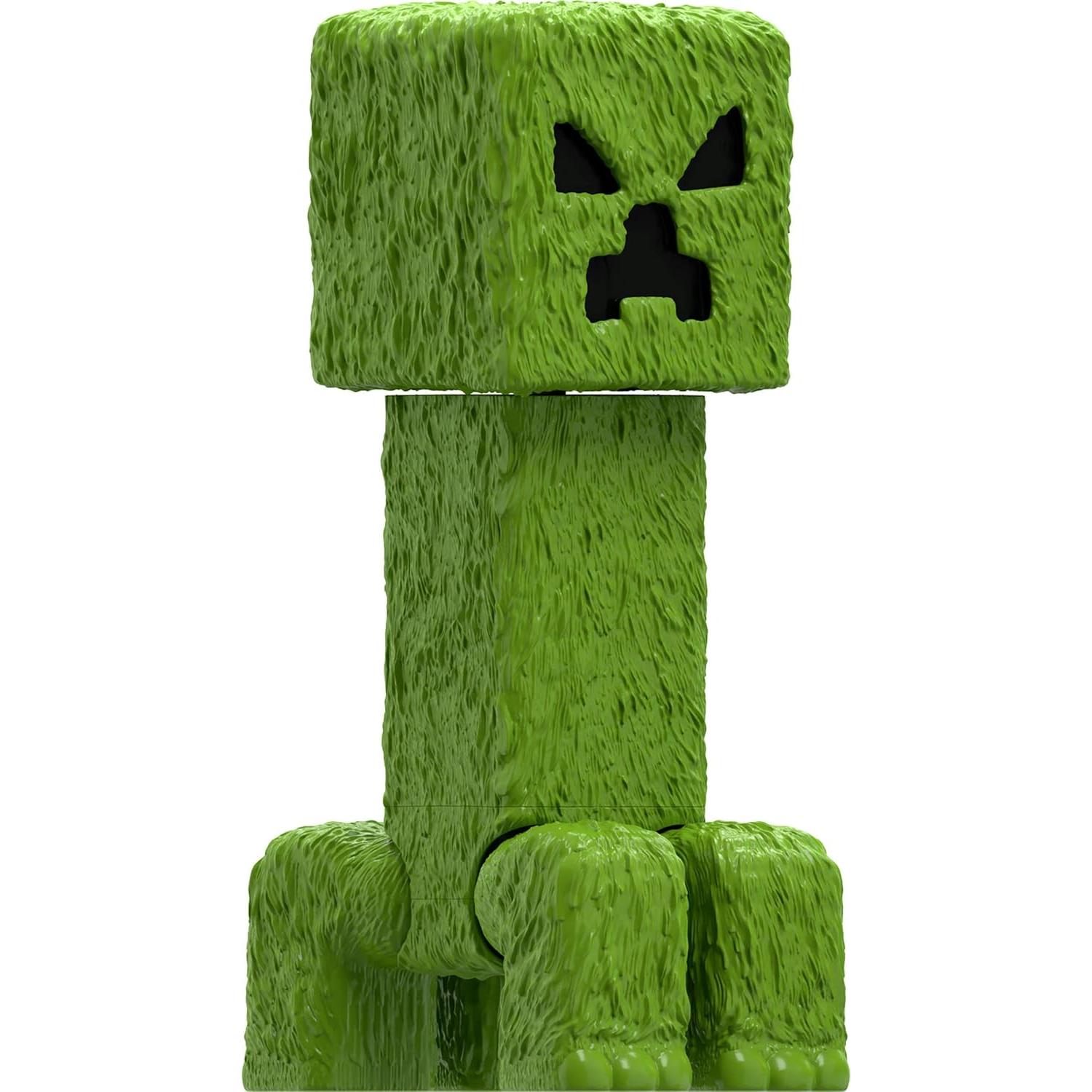 Figura de acción Mattel Minecraft Creeper 30 cm posable