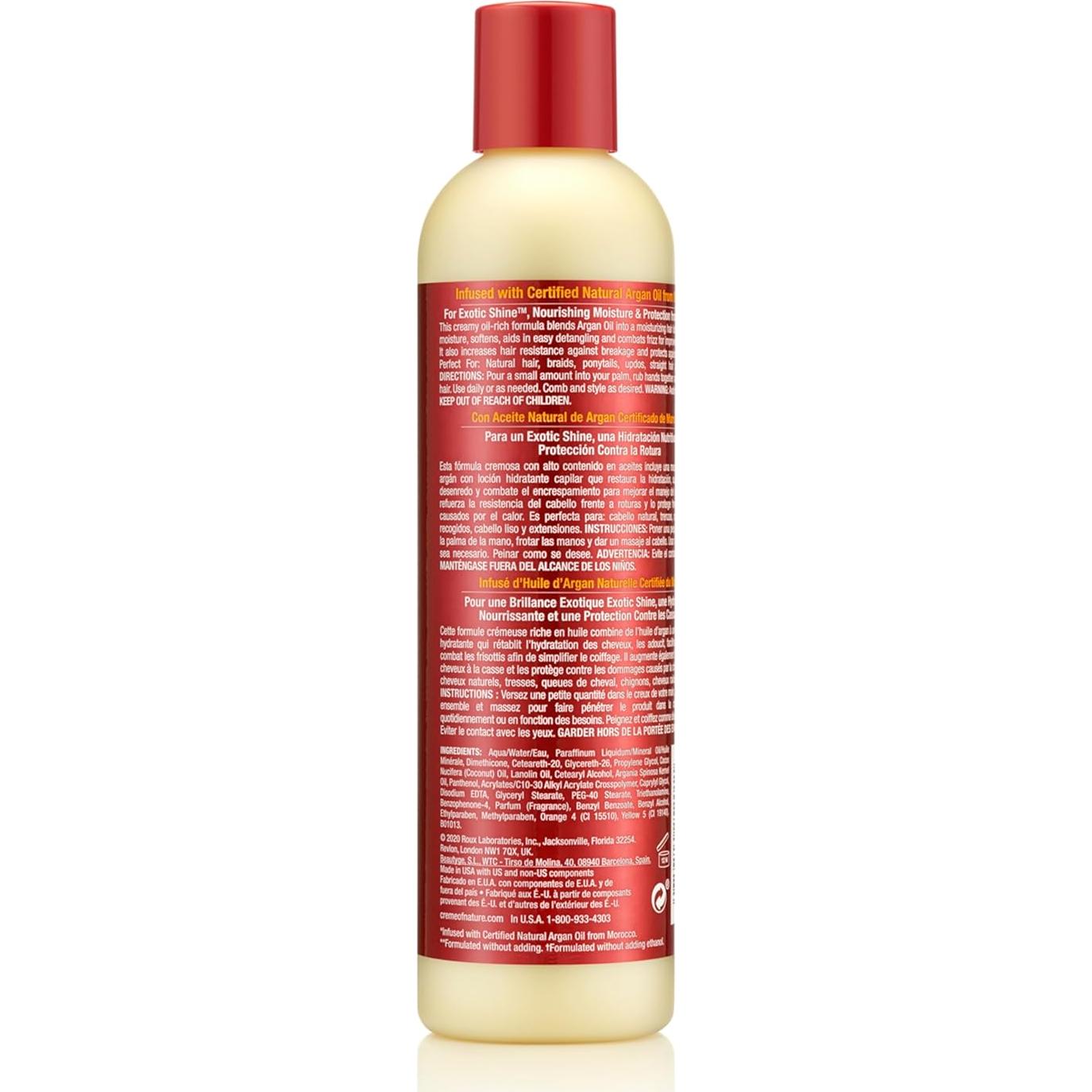 Creme of Nature Loción Hidratante con Aceite de Argán 250 ml