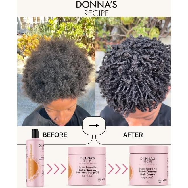 Aceite para Cabello y Cuero Cabelludo Receta de Donna 170g