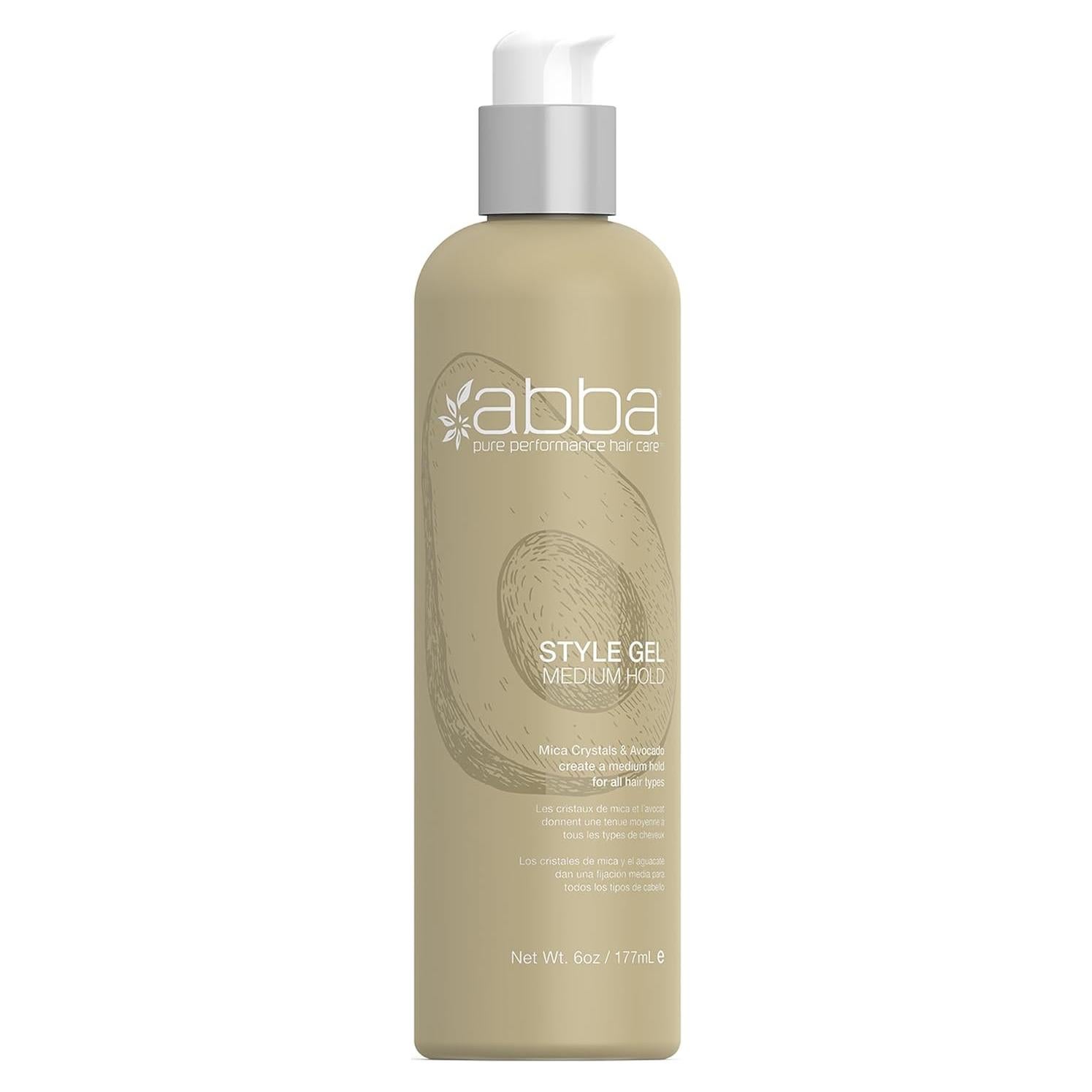 Gel Medio Estilo Puro ABBA con Cristales de Mica 177 ml