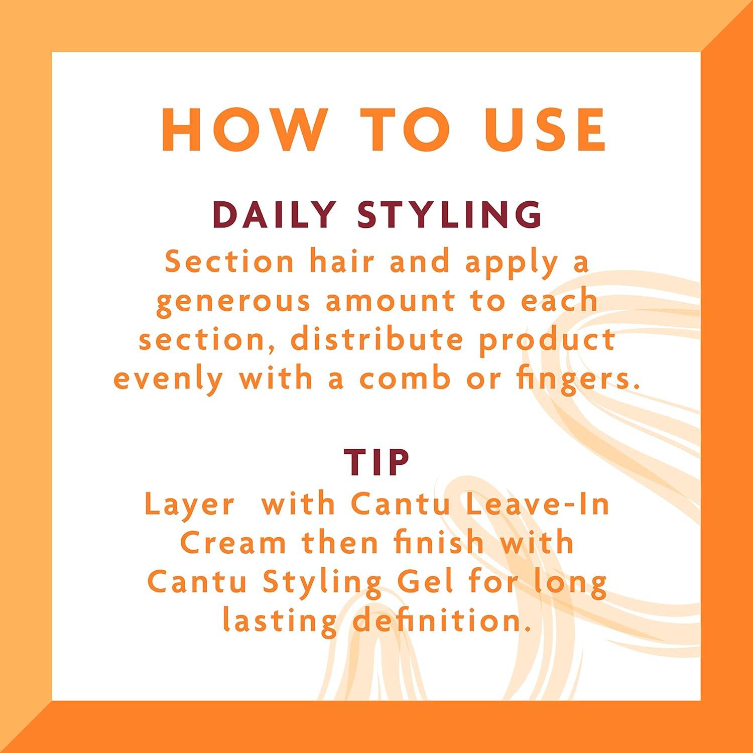 Gel de Estilo Cantu con Semilla de Lino y Aceite de Oliva 523 g