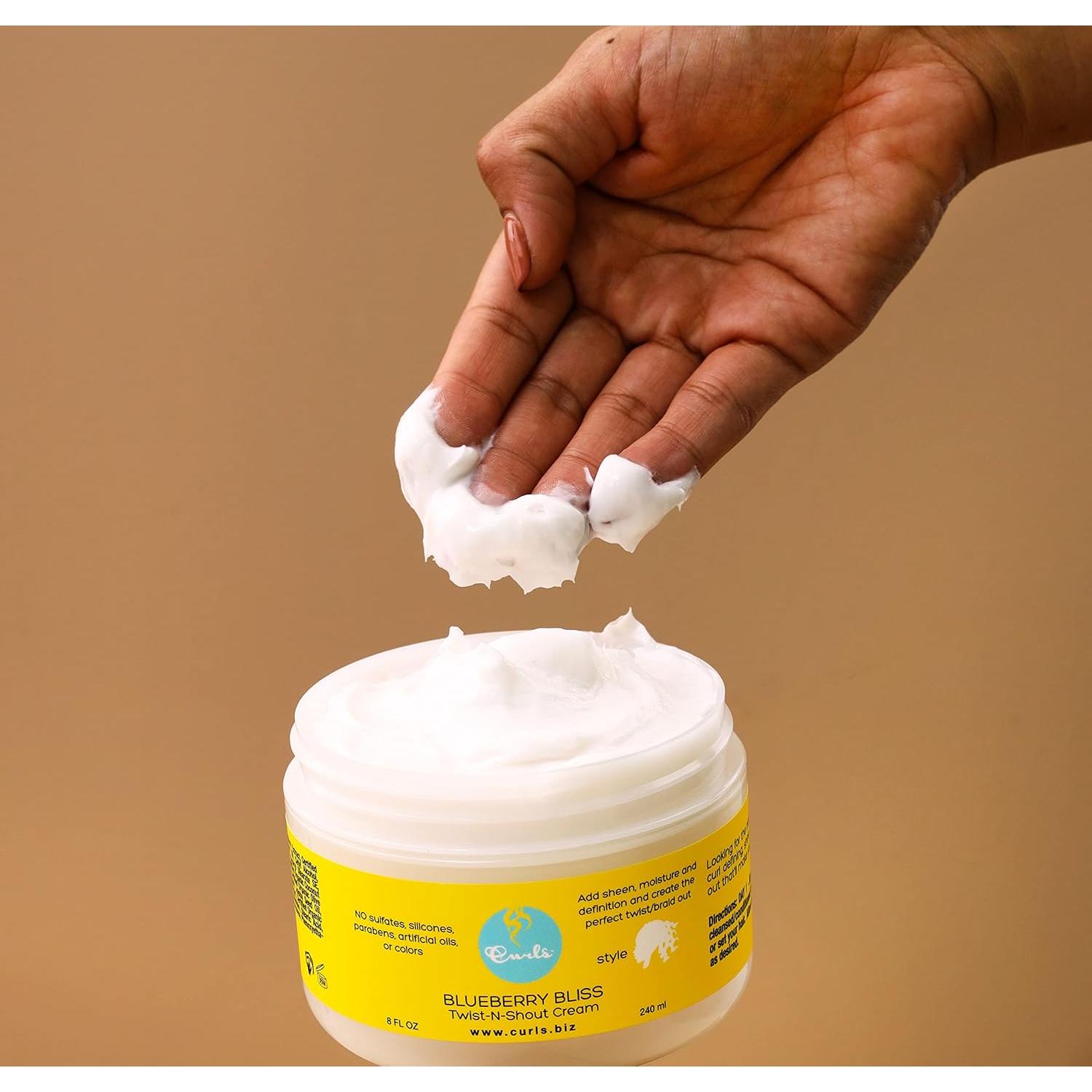 Crema para Cabello Rizado CURLS Blueberry Bliss 283.5 g