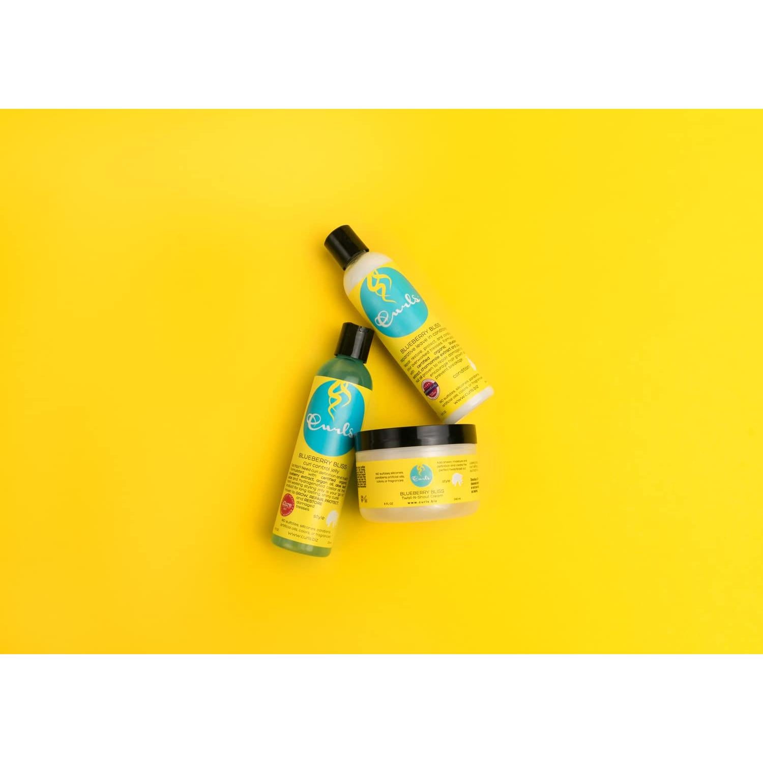 Crema para Cabello Rizado CURLS Blueberry Bliss 283.5 g