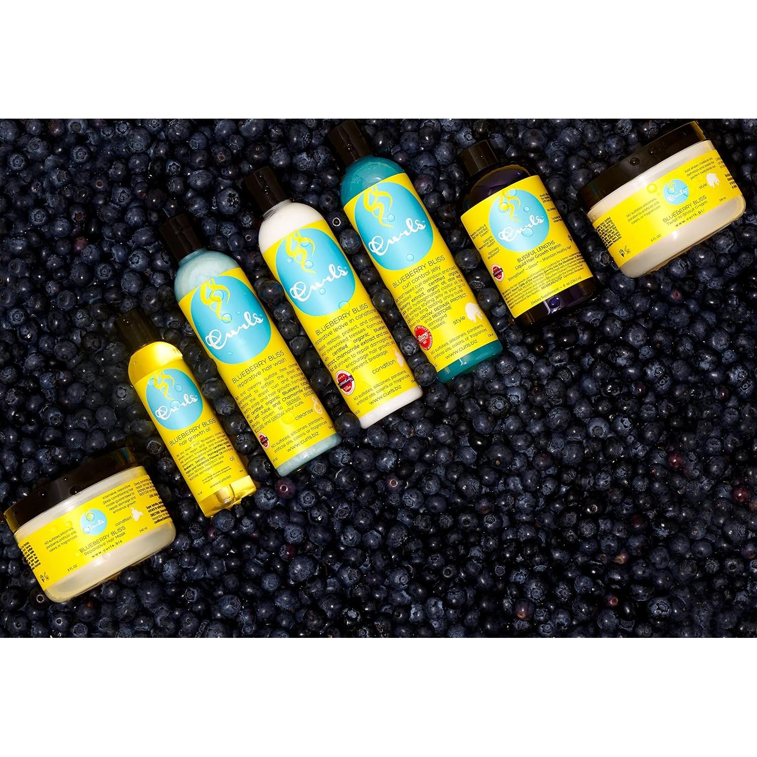 Crema para Cabello Rizado CURLS Blueberry Bliss 283.5 g