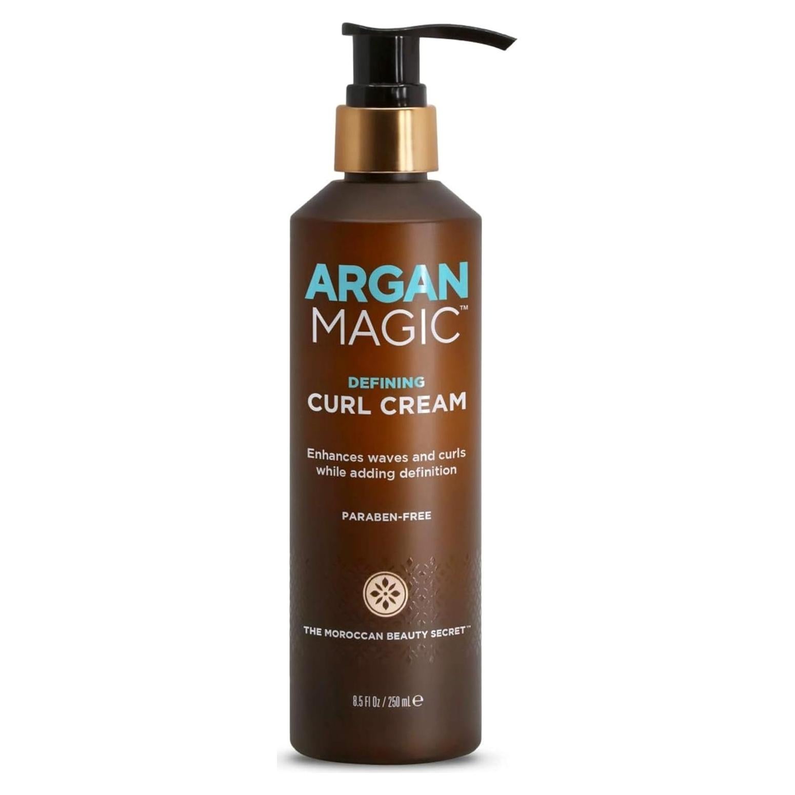 Crema Definidora de Rizos Argan Magic 250ml - Hidrata y Reduce Frizz