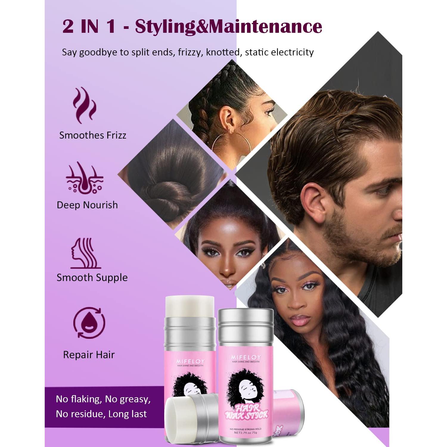 Pasta para Alisar Cabello Frizz Mifeloy 38g x 2 - Orgánica