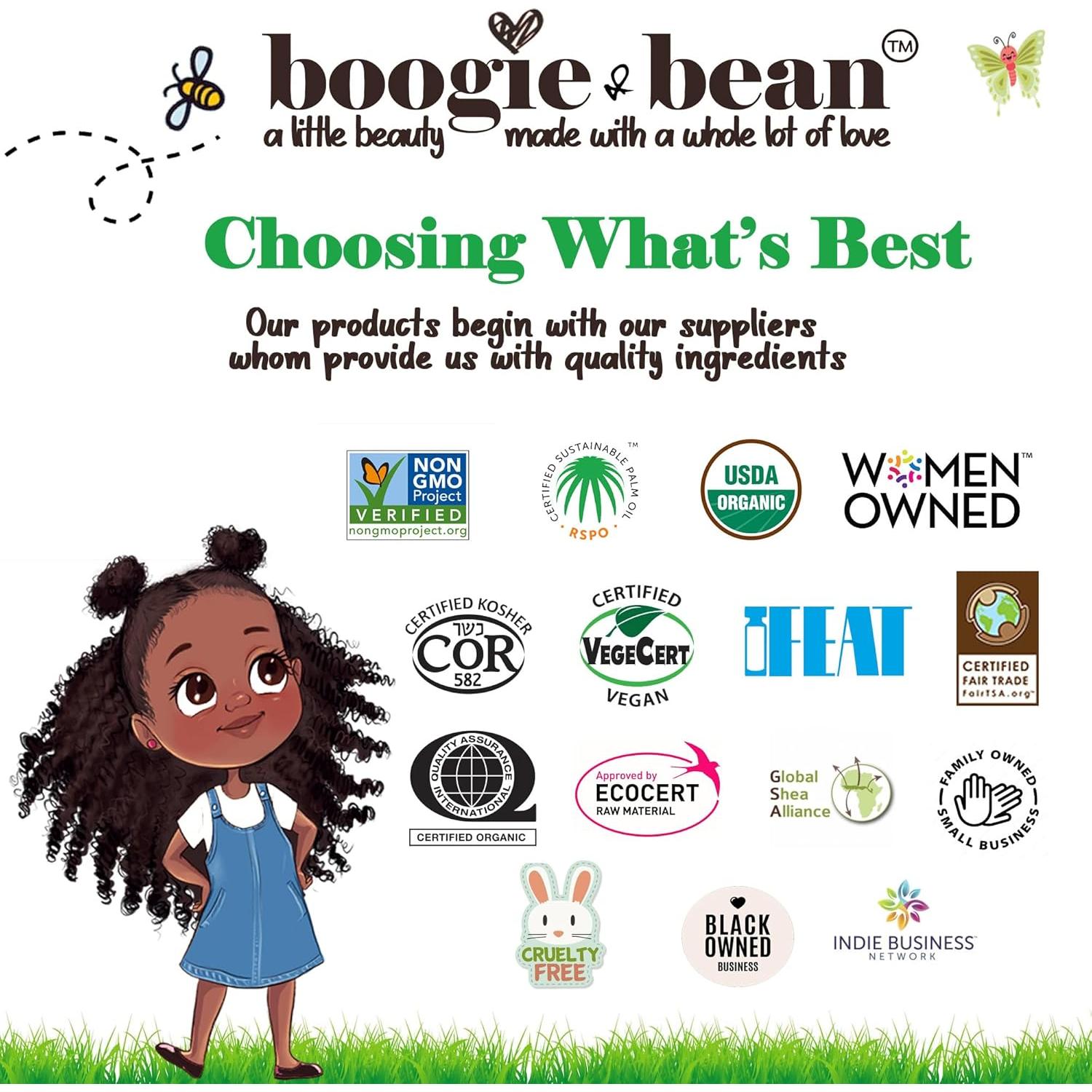 Aceite para Cabello Niños Boogie and Bean 132g Natural