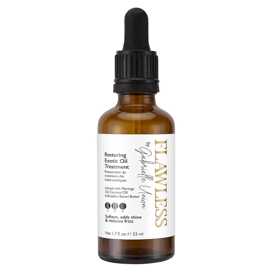 Aceite Restaurador Flawless Gabrielle Union 48g - Hidratante Cabello Rizado