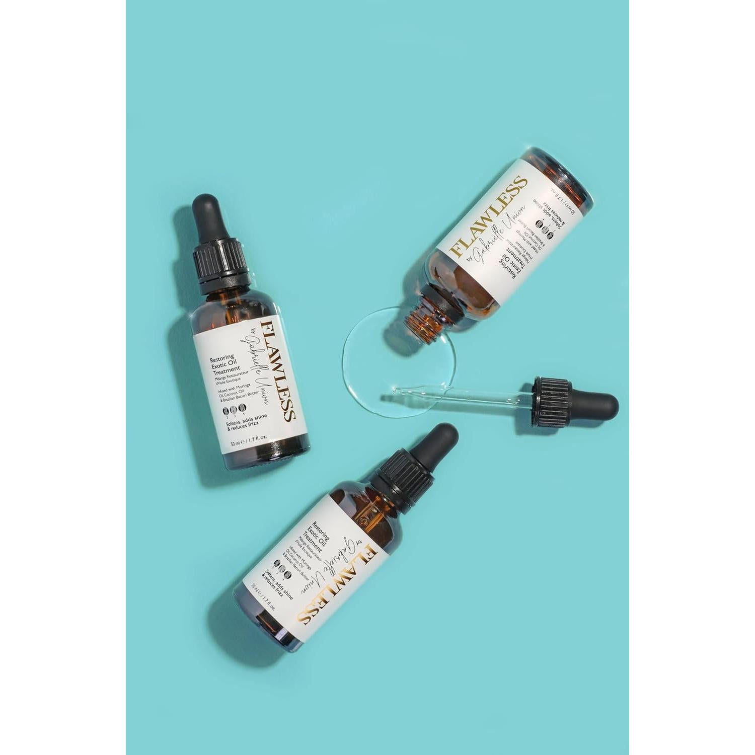 Aceite Restaurador Flawless Gabrielle Union 48g - Hidratante Cabello Rizado