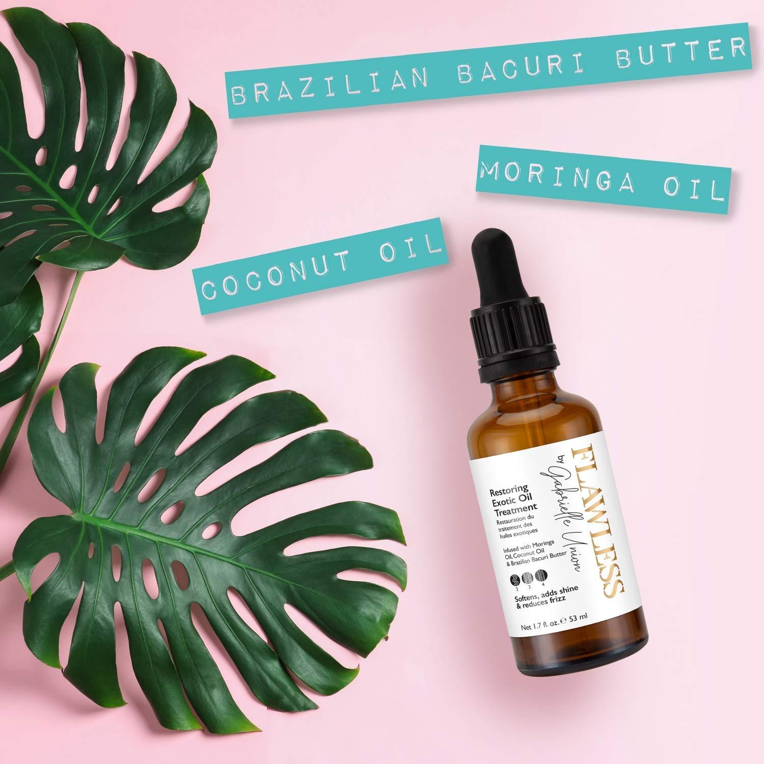 Aceite Restaurador Flawless Gabrielle Union 48g - Hidratante Cabello Rizado