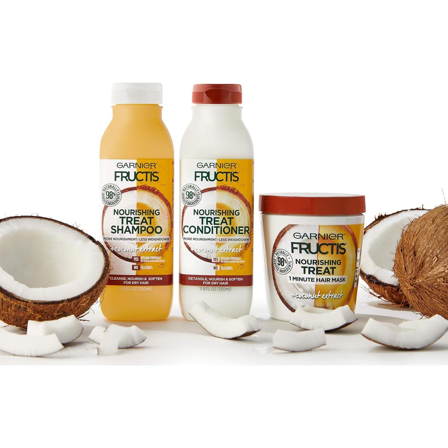 Acondicionador Garnier Fructis Coco 350 ml - Nutre y Suaviza