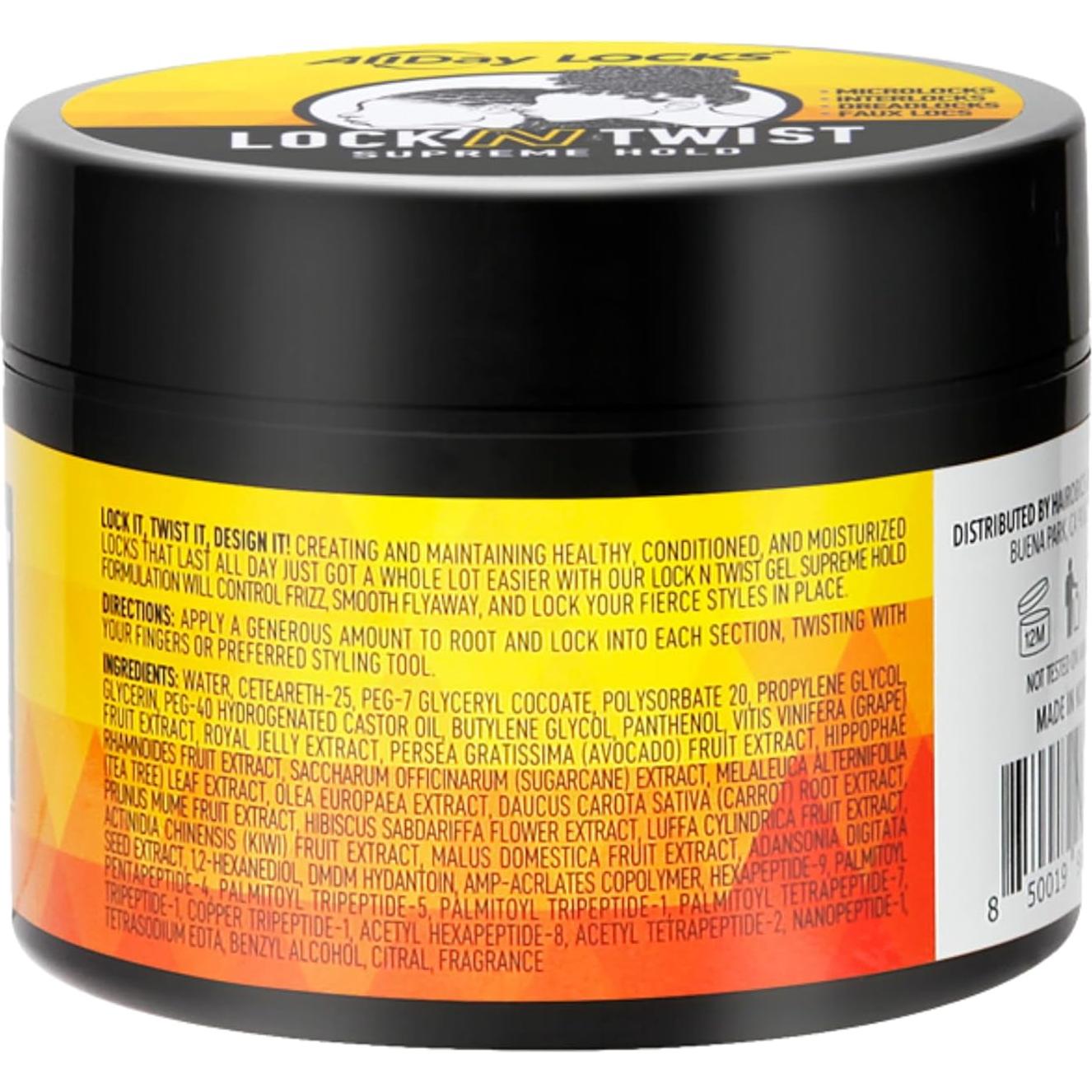 Gel de Sujeción Suprema AllDay Locks Lock N Twist 142 g