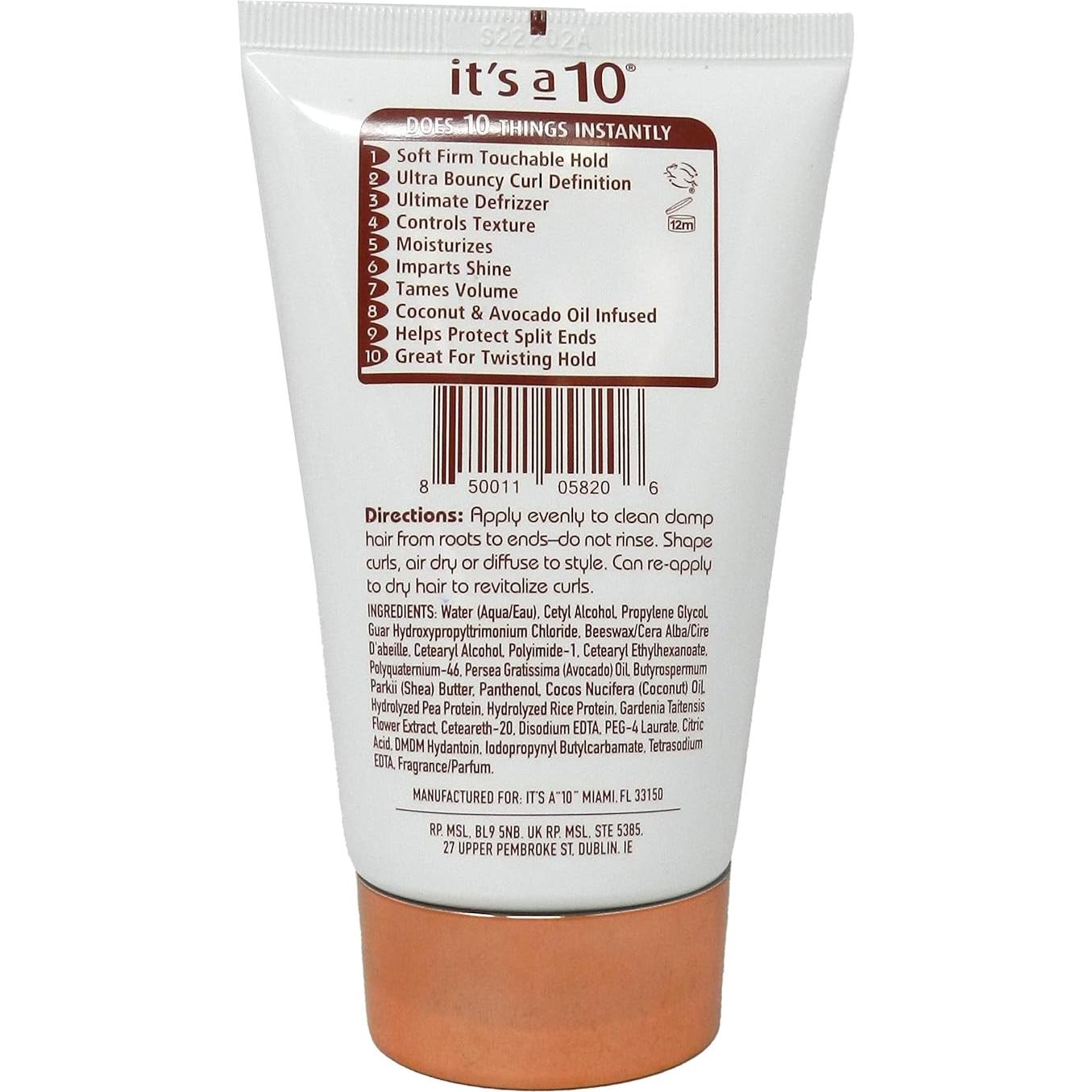 Crema para Rizos Es un 10 113.4 g - Anti-Frizz y Brillo