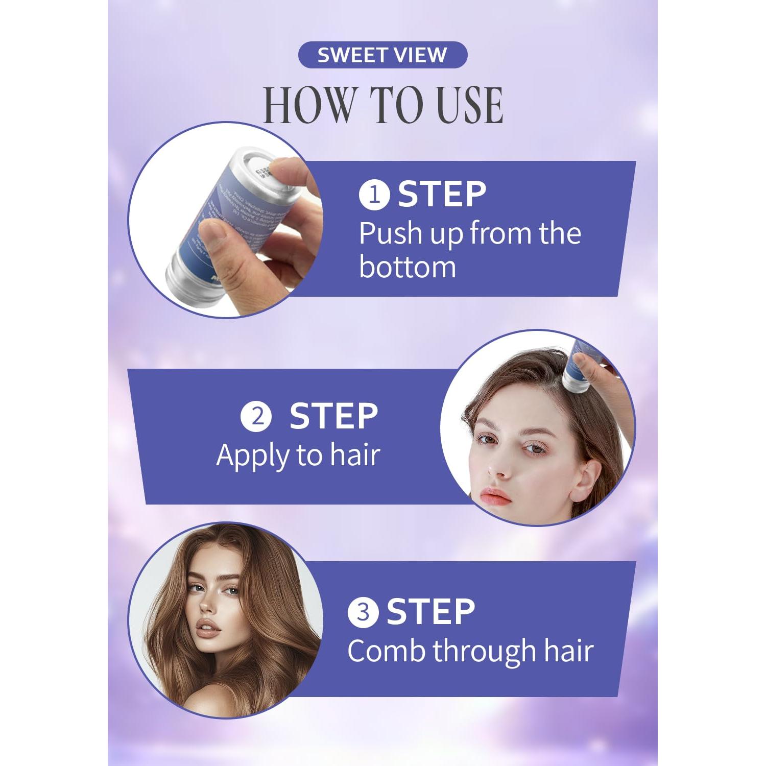 Barra de Cera para Cabello SWEET VIEW 75 ml Sujeción Flexible