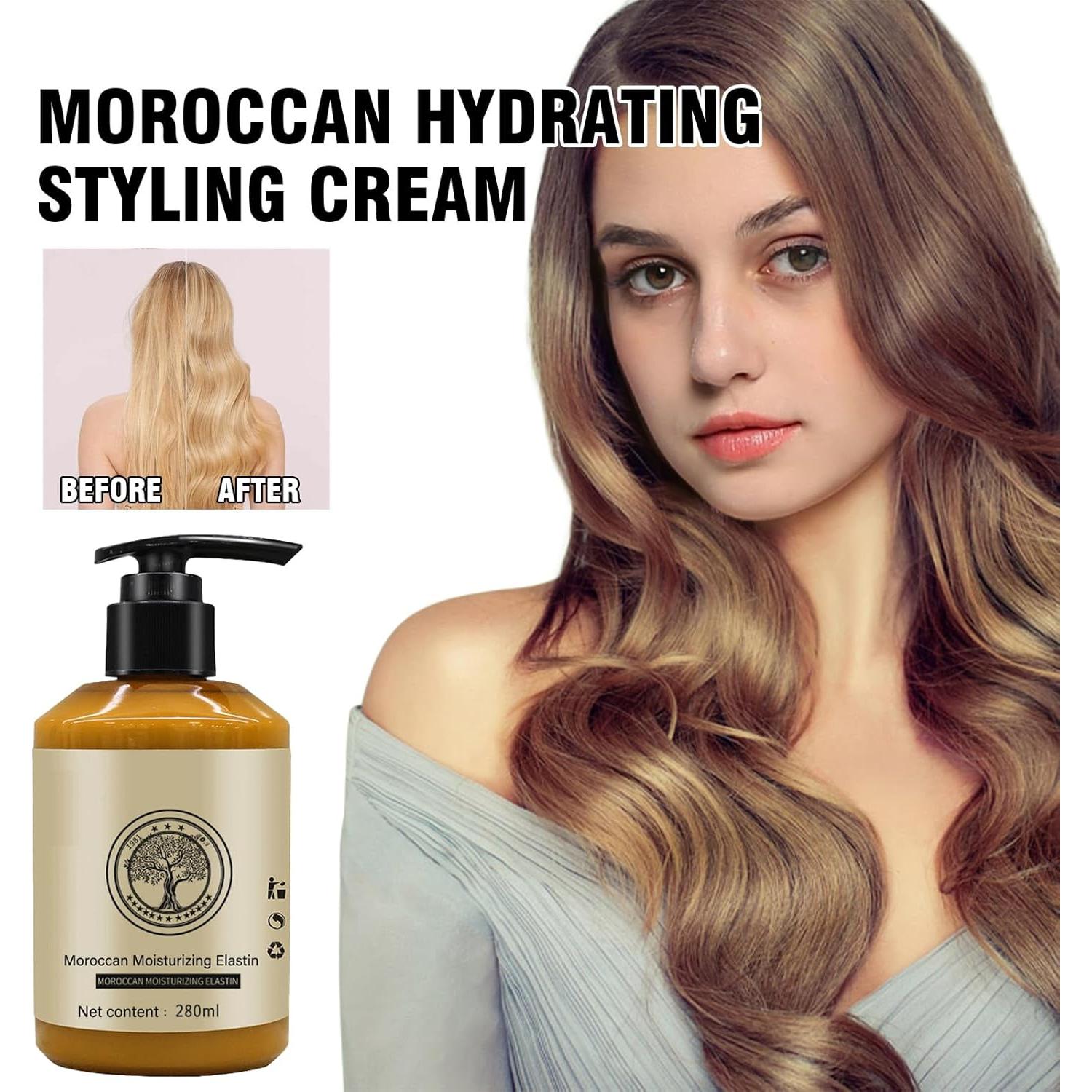 Crema Definidora de Rizos Marroquí ANEFOSE 300g - Hidratación y Anti-Frizz