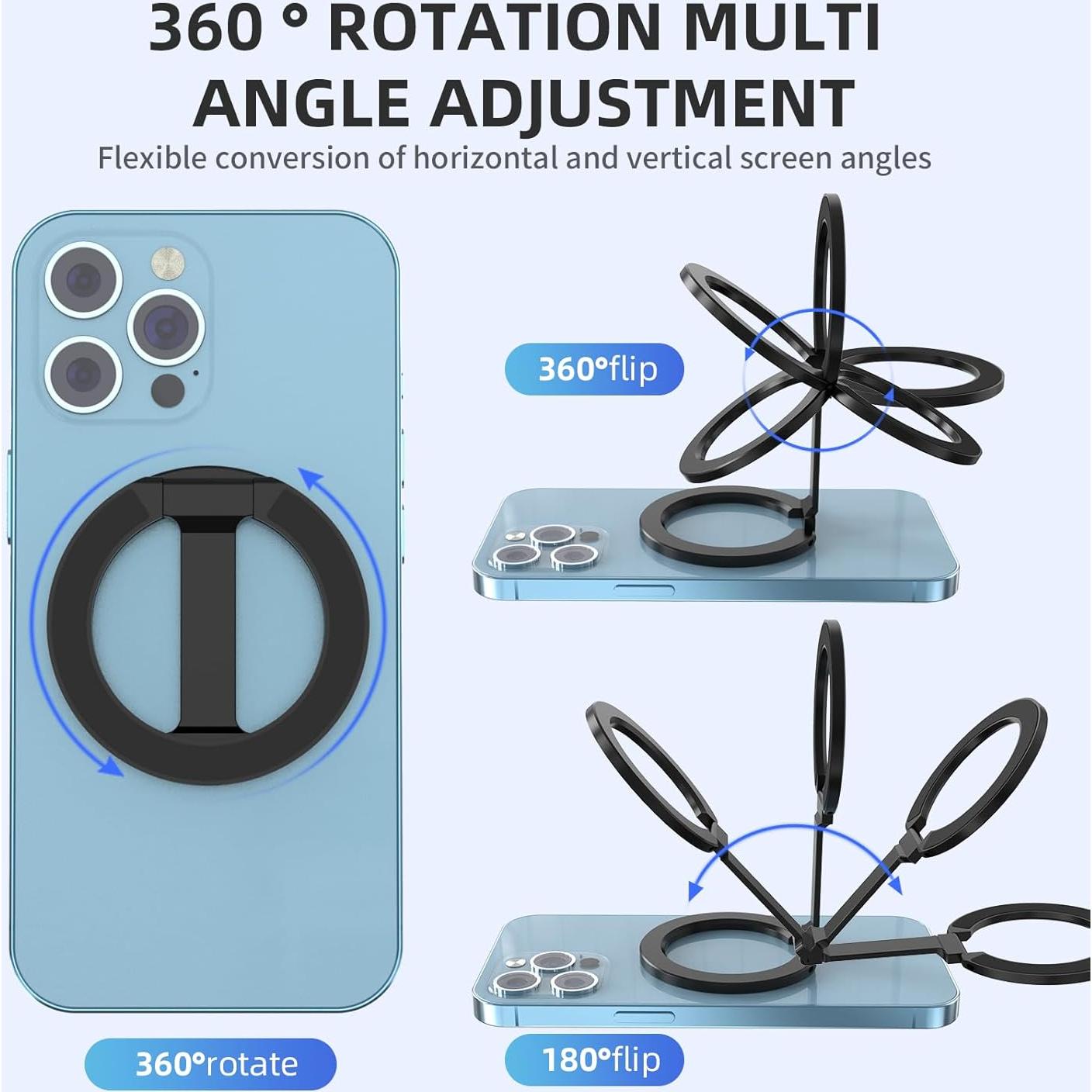 Soporte Magnético para Teléfono Rimyam MagSafe Negro