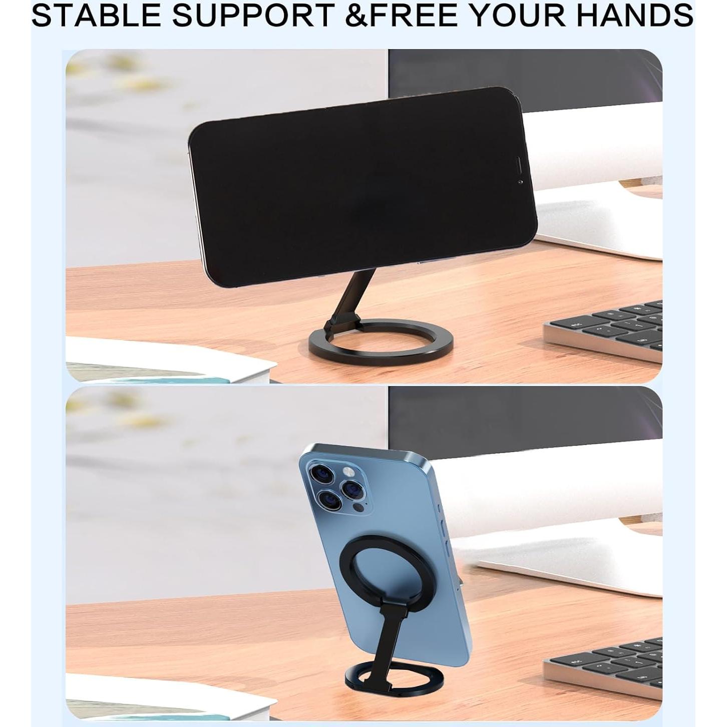 Soporte Magnético para Teléfono Rimyam MagSafe Negro