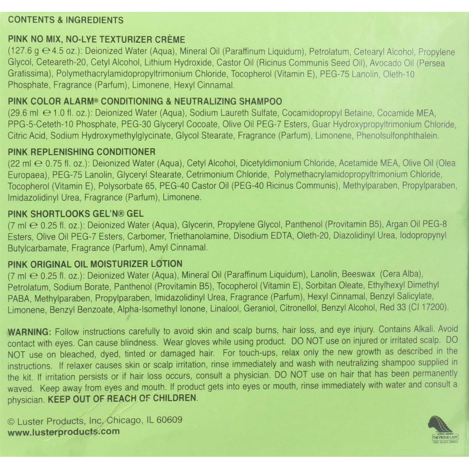 Suavizante de Rizos Texturizador Luster 240g