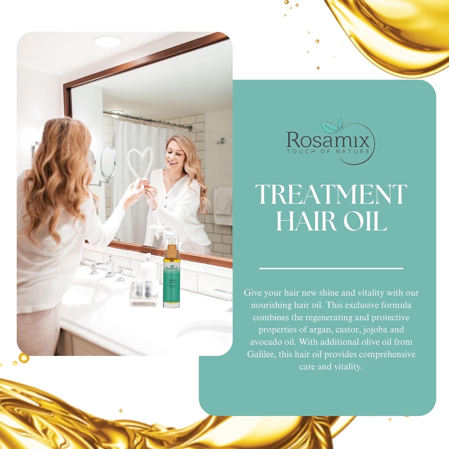 Aceite Capilar Nutritivo Rosamix 50ml - Argán Jojoba Aguacate