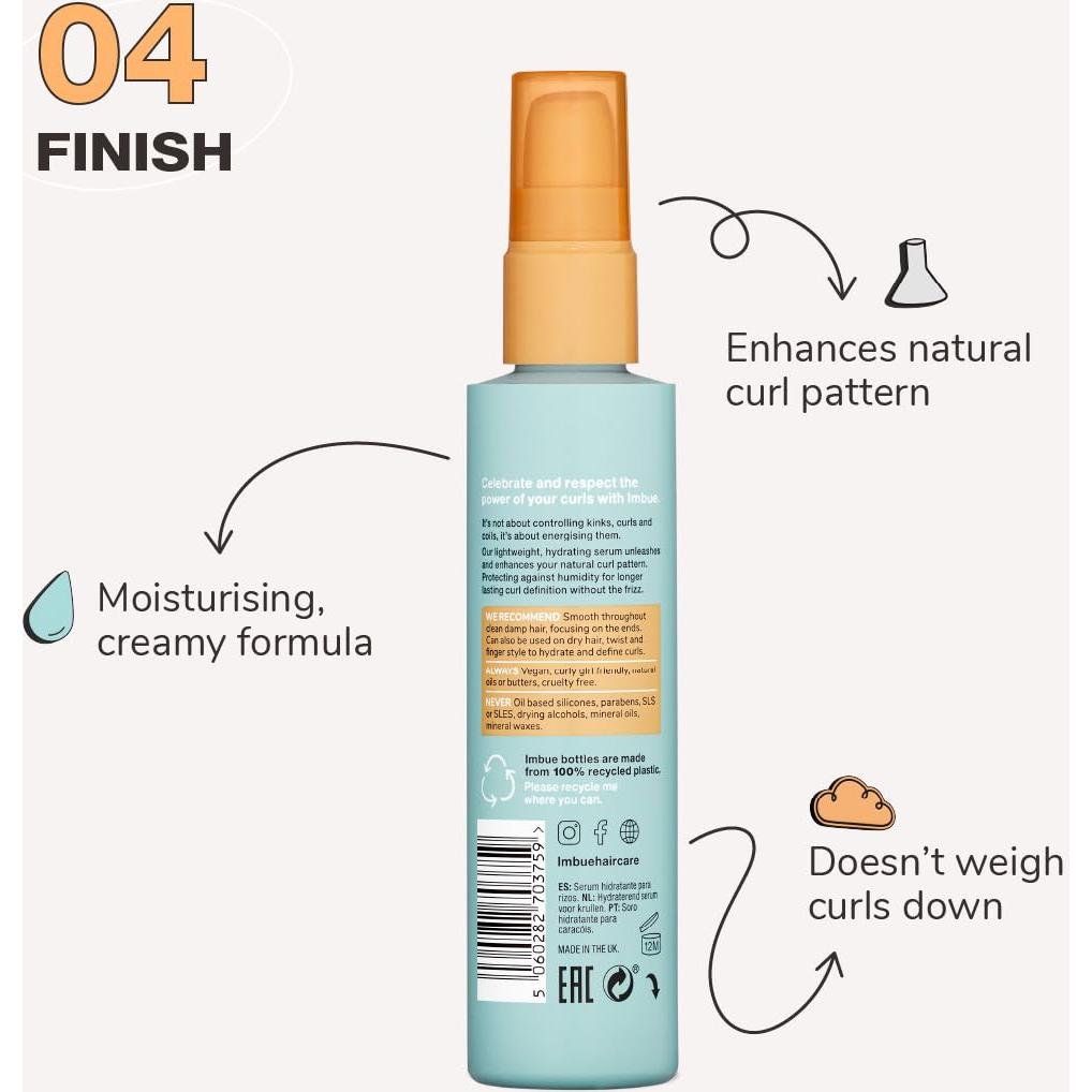 Aceite para Rizos Imbue 100g - Vegano y Curly-Girl Friendly