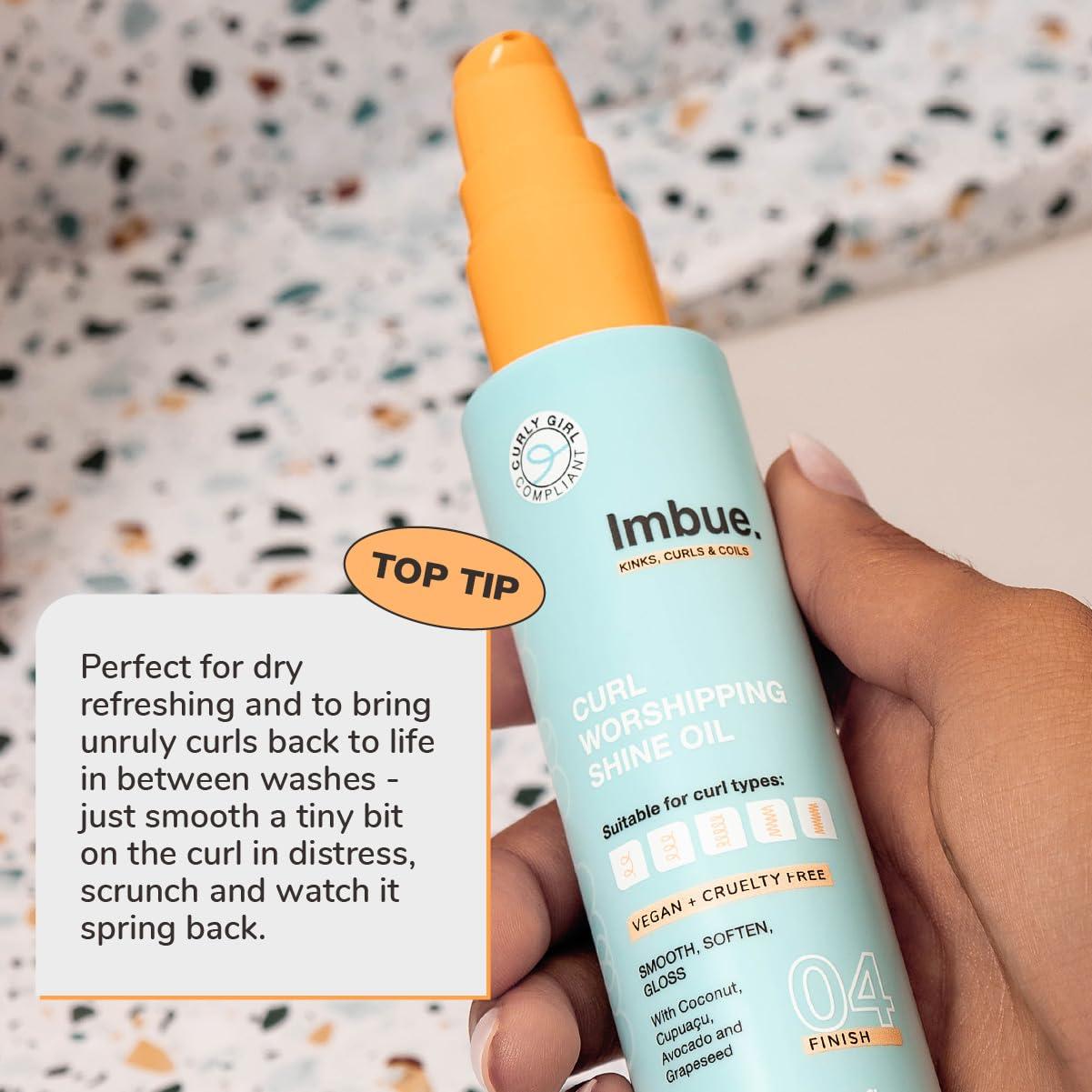 Aceite para Rizos Imbue 100g - Vegano y Curly-Girl Friendly