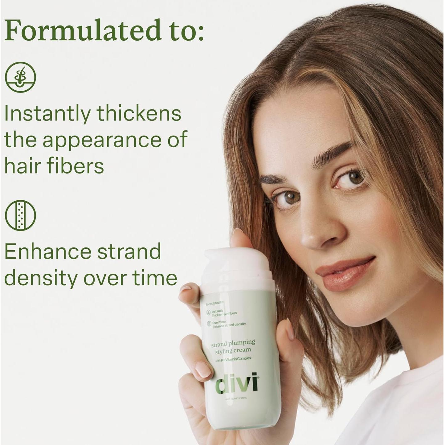 Crema para Peinar Divi Strand 168g - Control de Volumen y Frizz