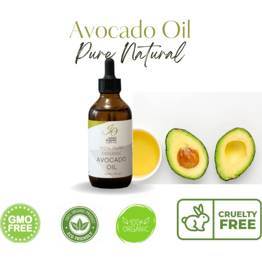 Aceite de Aguacate Orgánico Julia 120ml - Hidratante y Antienvejecimiento