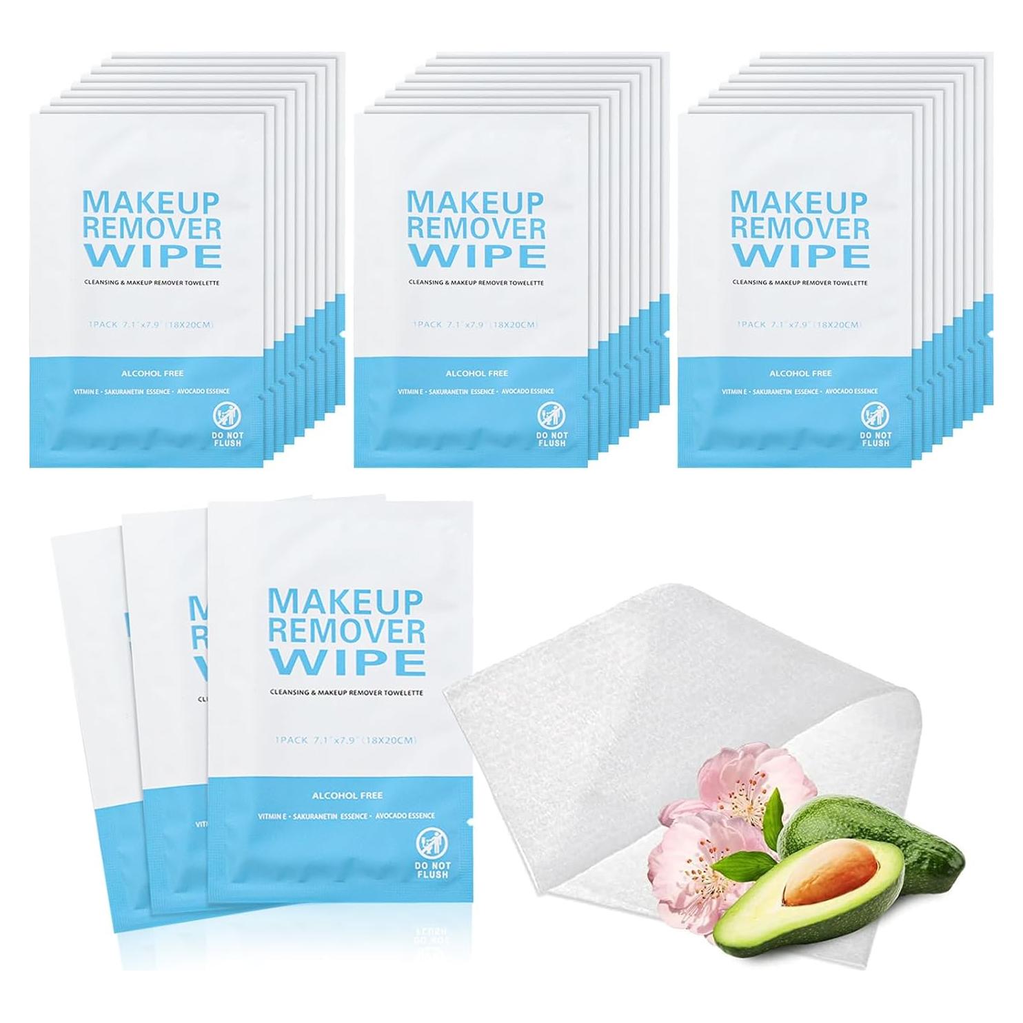 Toallitas Desmaquillantes Individuales Gisdo - Paquete de 100