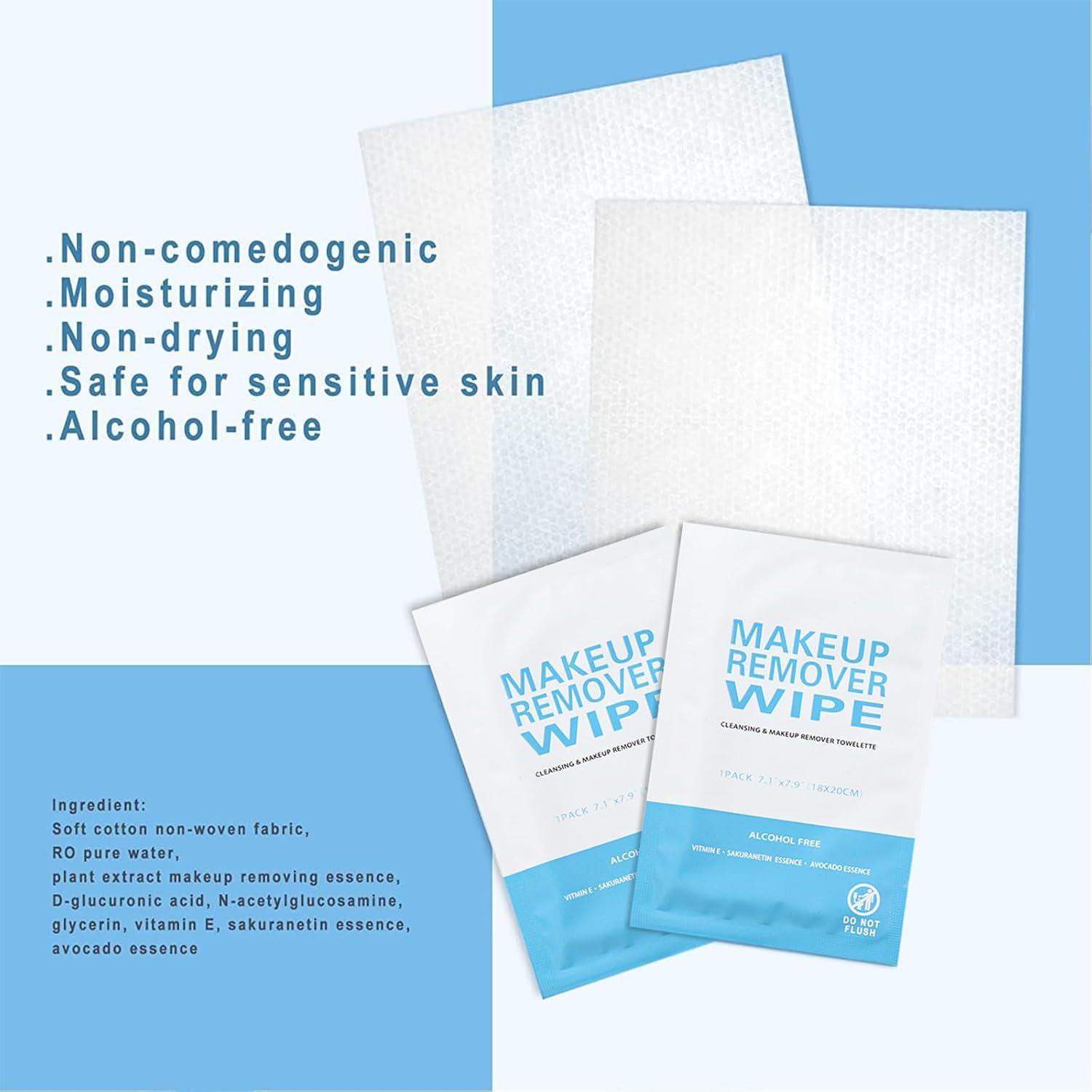 Toallitas Desmaquillantes Individuales Gisdo - Paquete de 100