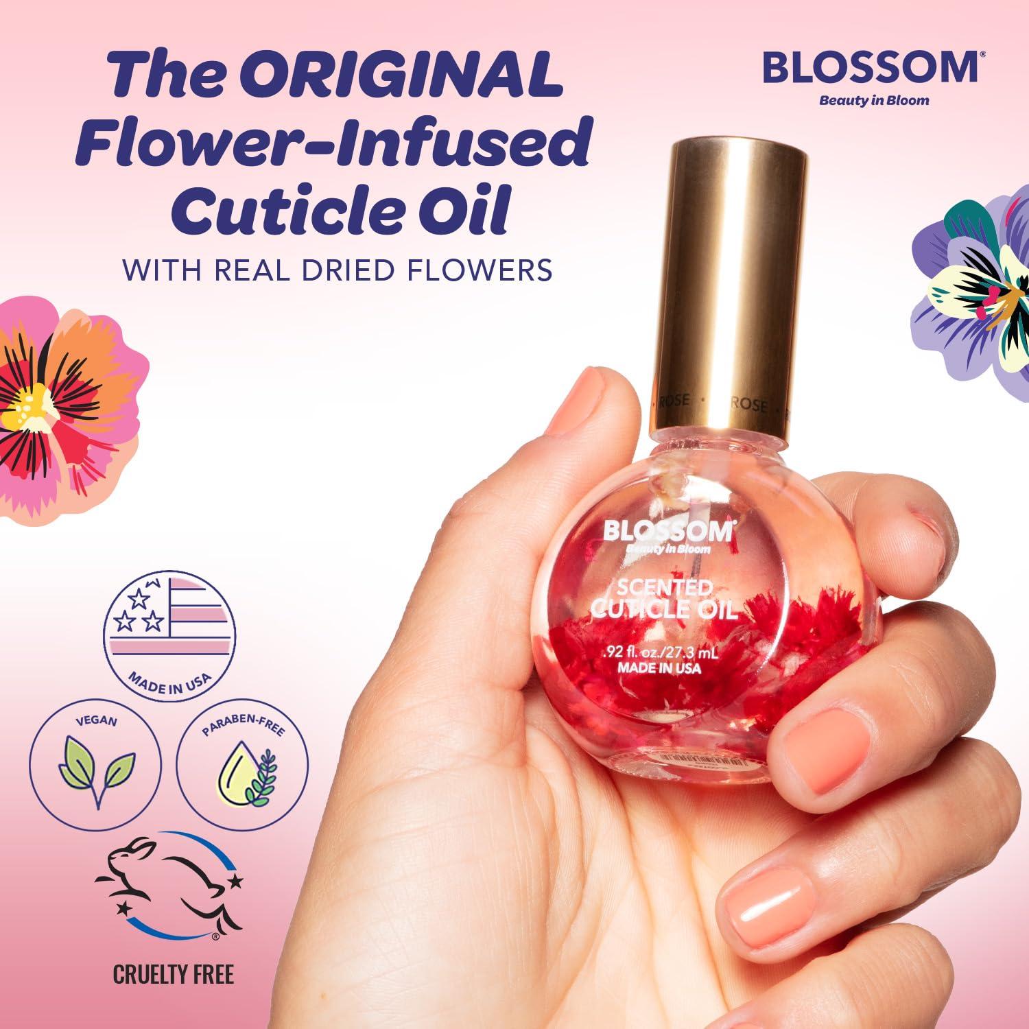 Aceite para Cutículas Blossom Rosa 14.79 ml Hidratante