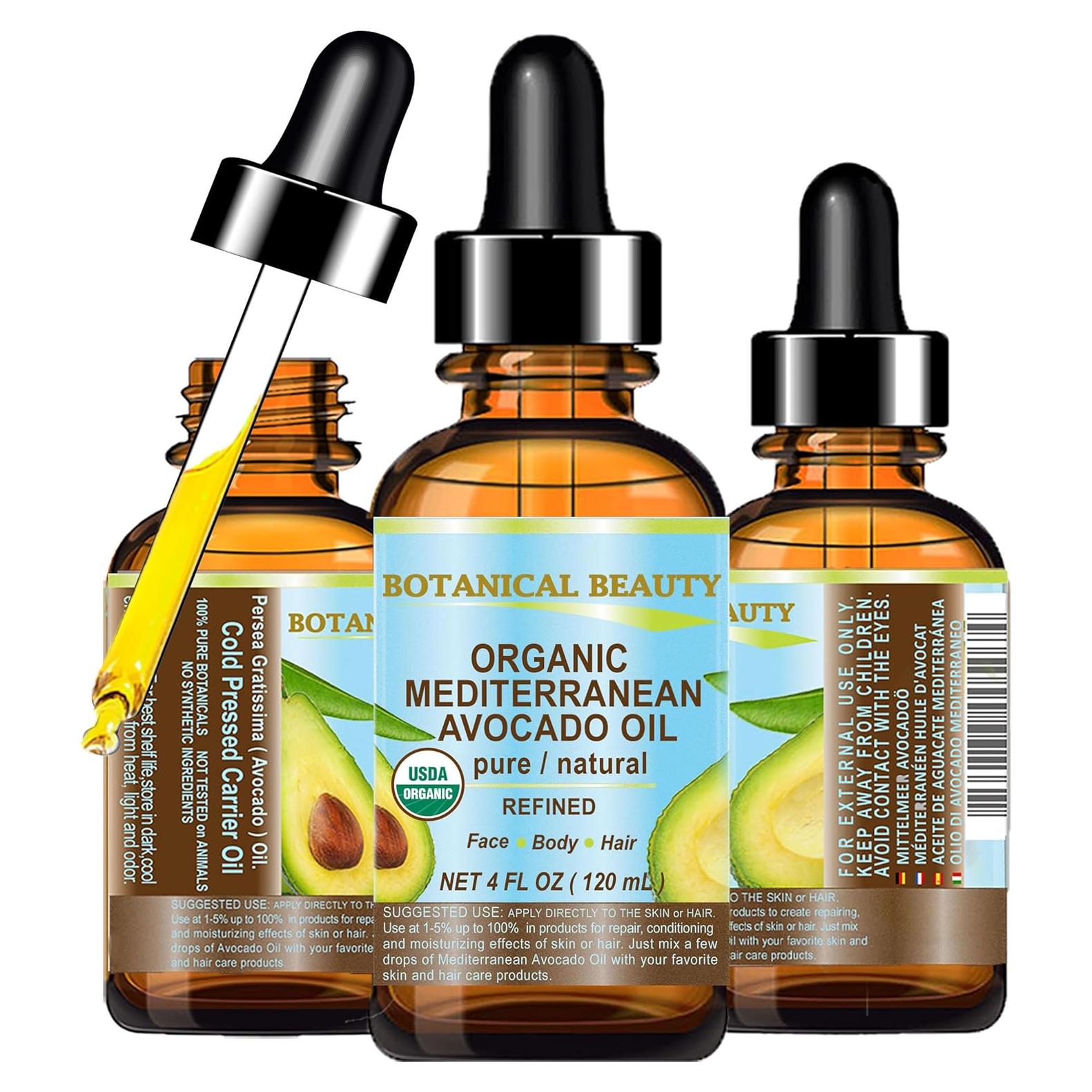 Aceite de Aguacate 100% Puro Belleza Botánica 120 ml