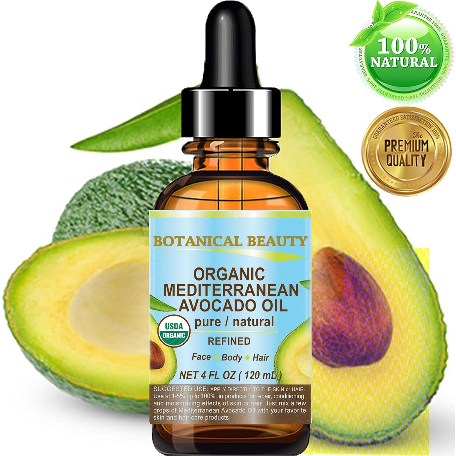 Aceite de Aguacate 100% Puro Belleza Botánica 120 ml