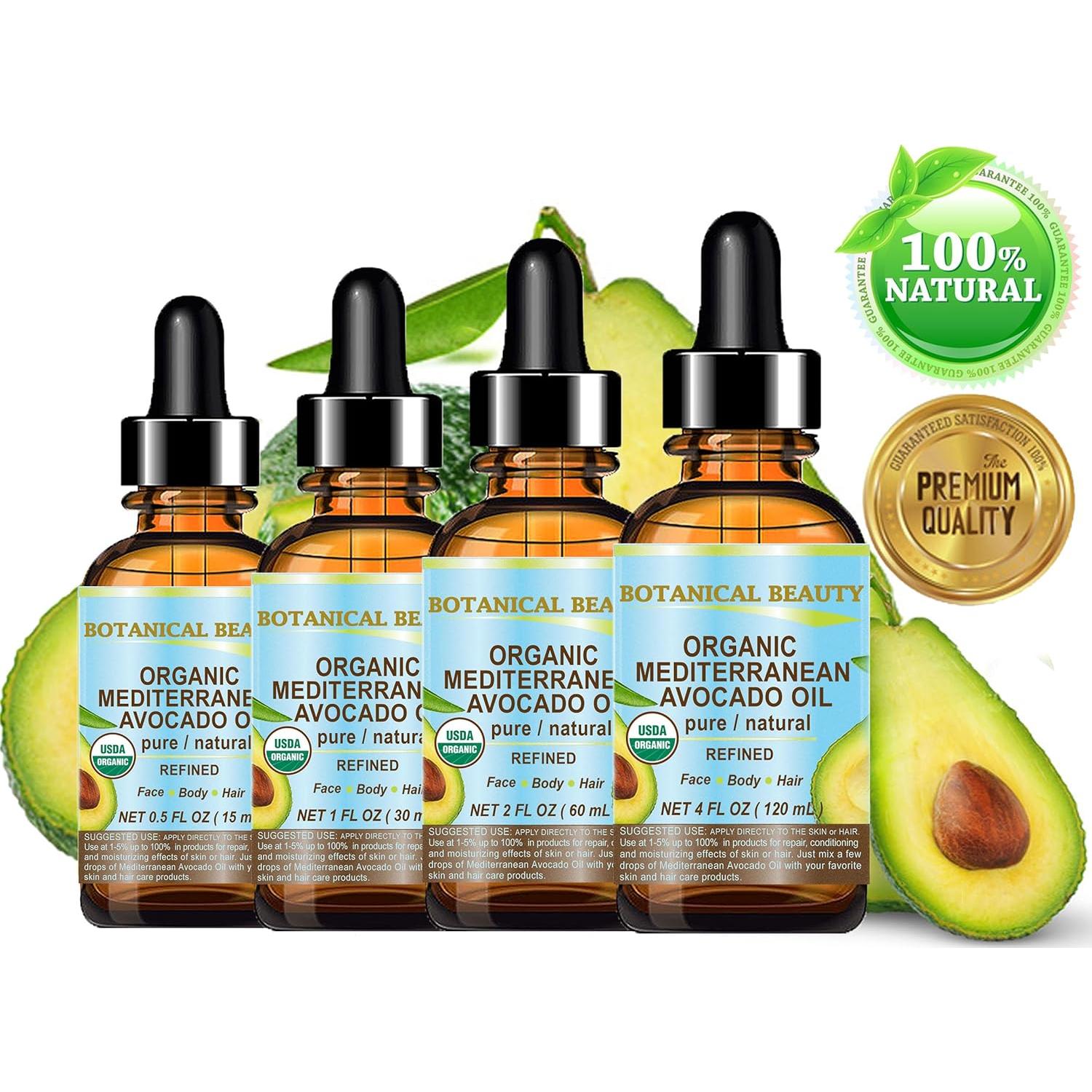 Aceite de Aguacate 100% Puro Belleza Botánica 120 ml