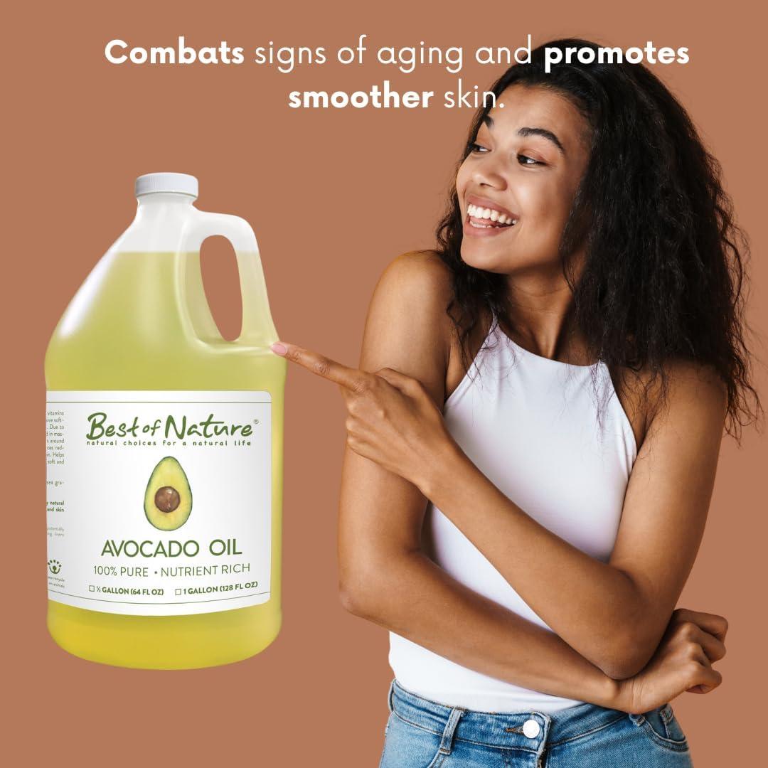 Aceite de Aguacate 100% Lo Mejor de la Naturaleza 1.89L