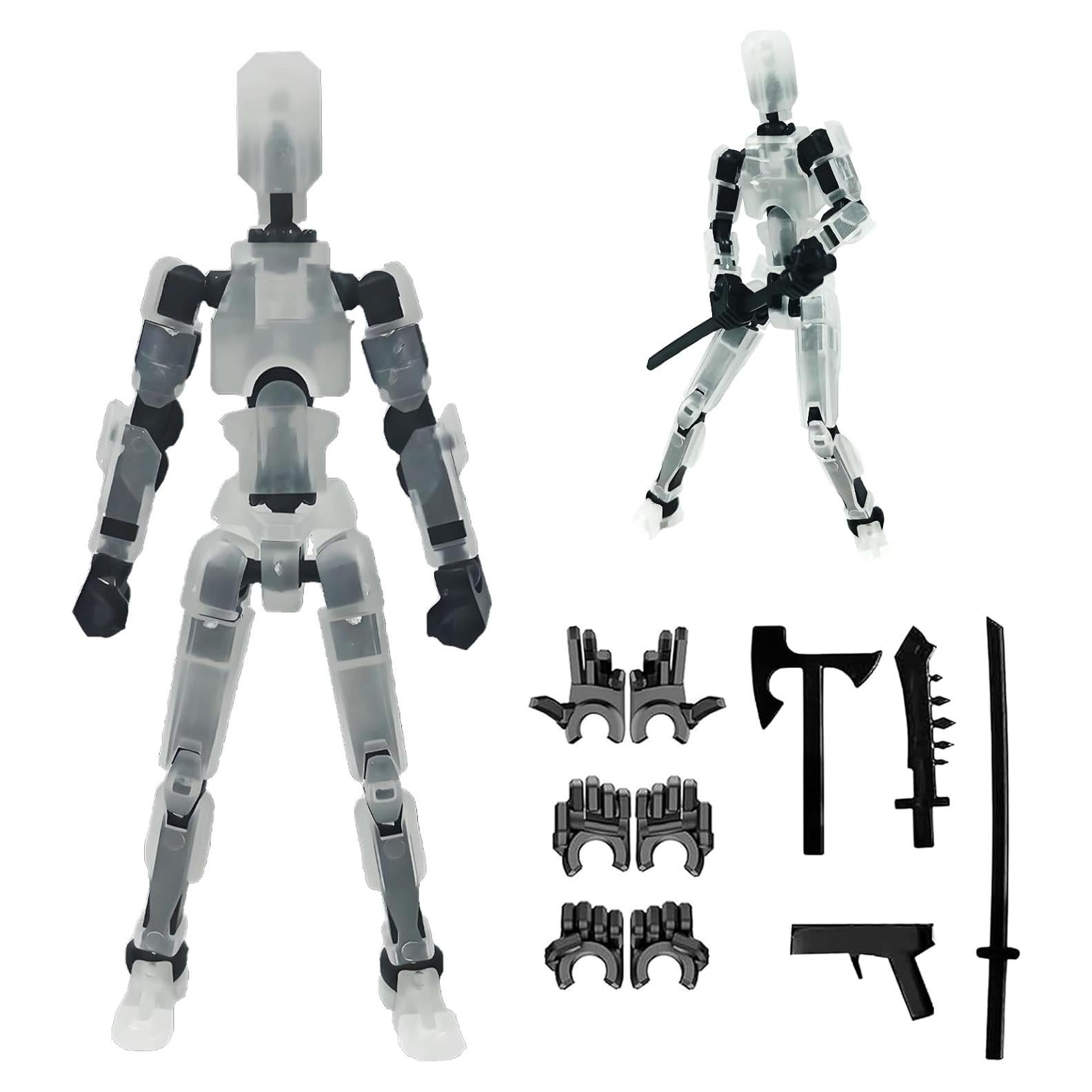 Figura de Acción Robot Tonto 13 con Accesorios y Mano