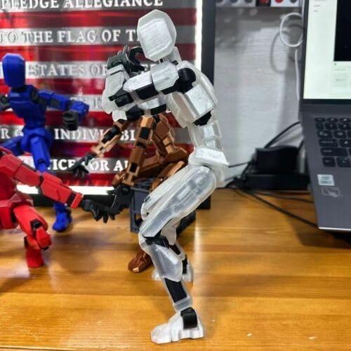 Figura de Acción Robot Tonto 13 con Accesorios y Mano