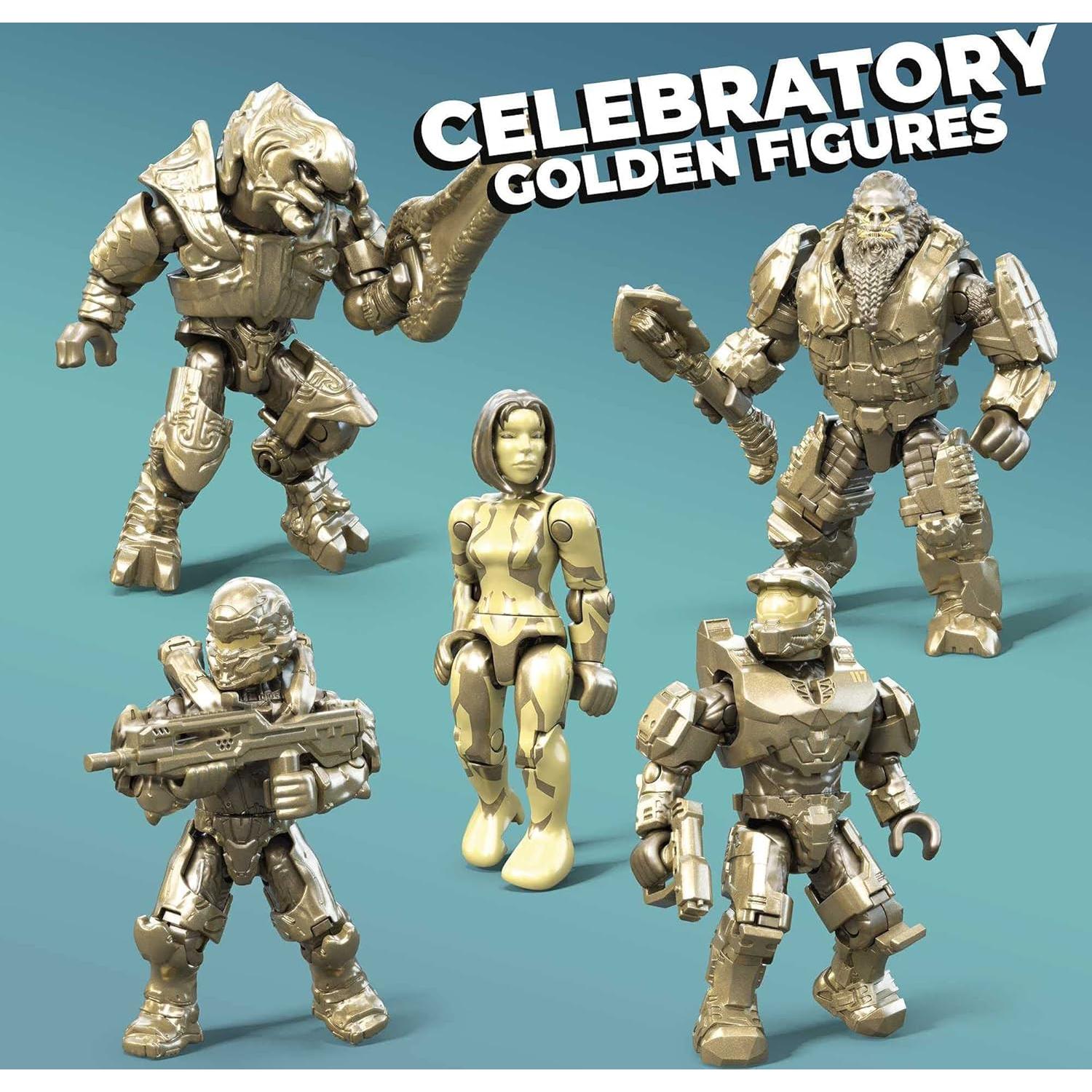 Mega Construx Halo Set 20 Aniversario 20 Figuras 352 Piezas