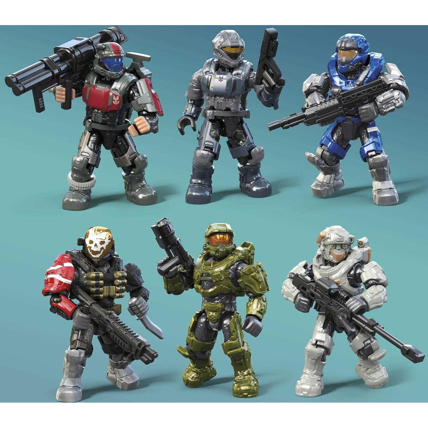 Mega Construx Halo Set 20 Aniversario 20 Figuras 352 Piezas