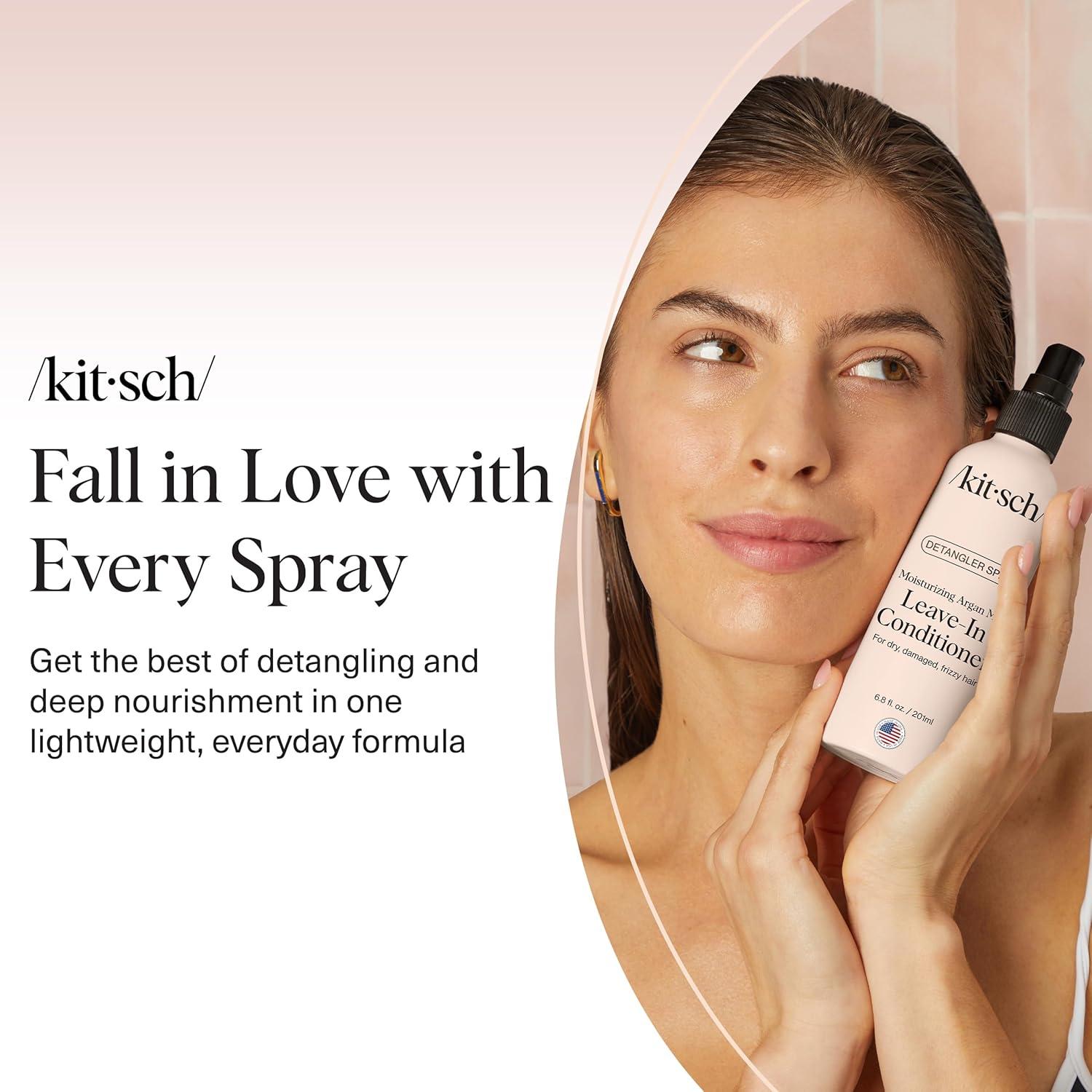 Acondicionador Sin Enjuague Kitsch Leche de Argán 192g - Hidratante