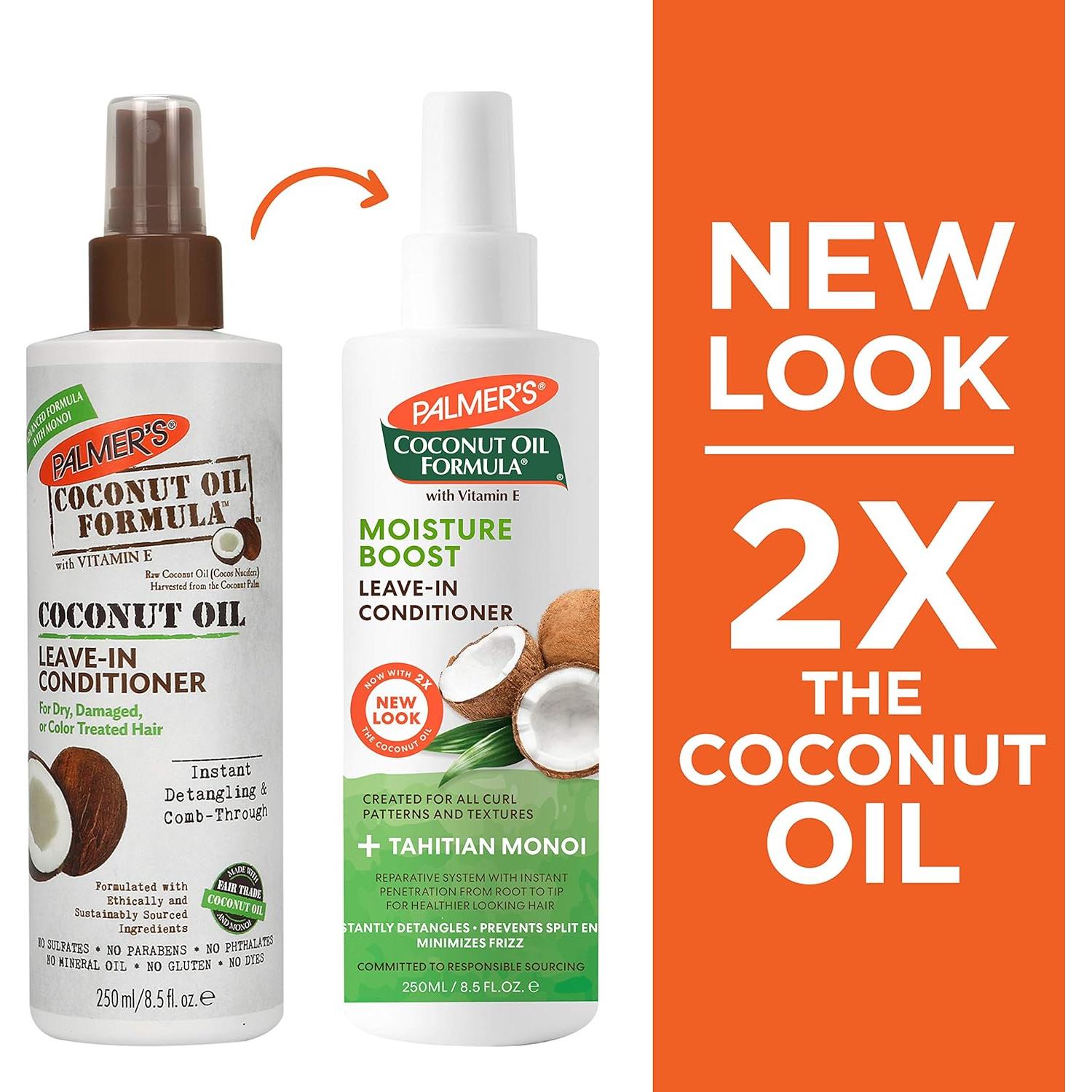 Acondicionador sin enjuague Palmer's Coconut Oil 240 ml