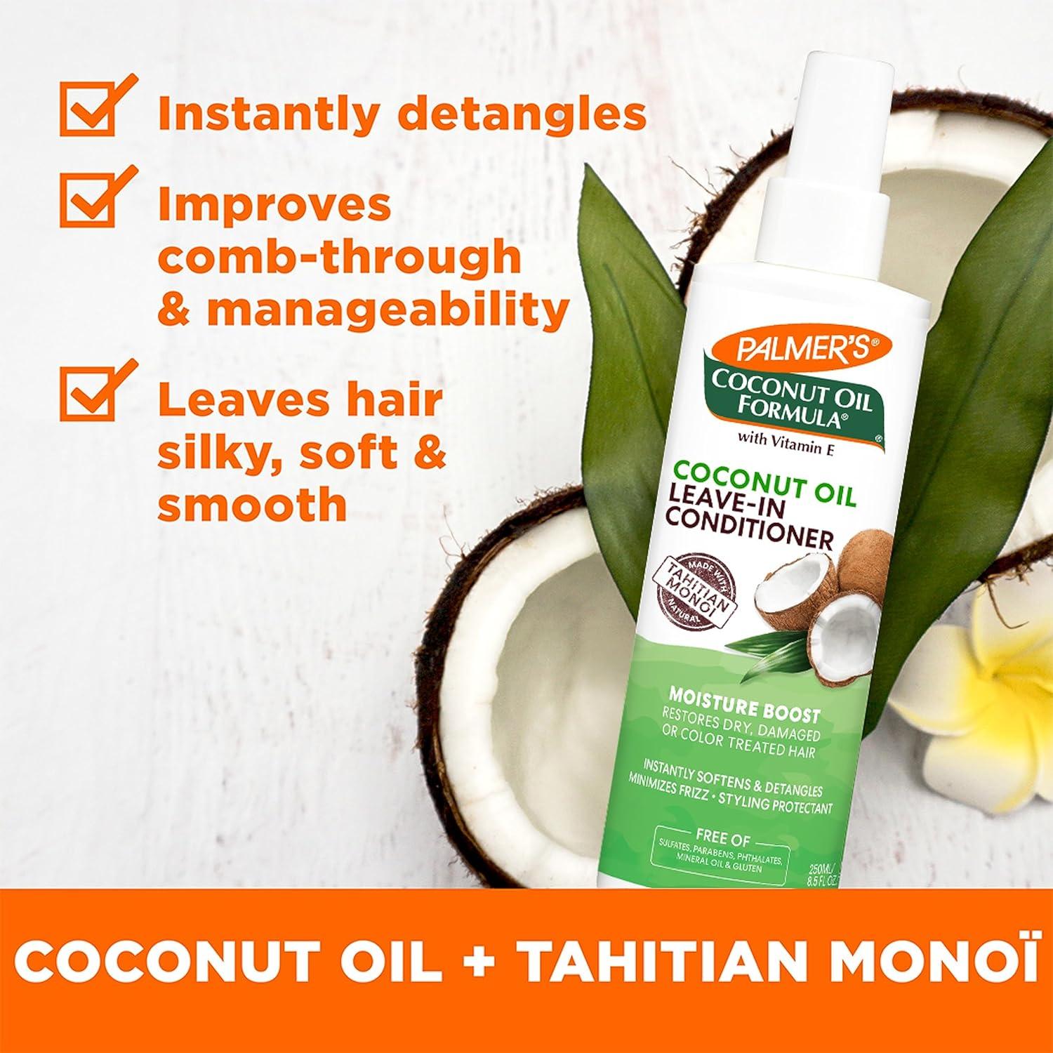 Acondicionador sin enjuague Palmer's Coconut Oil 240 ml