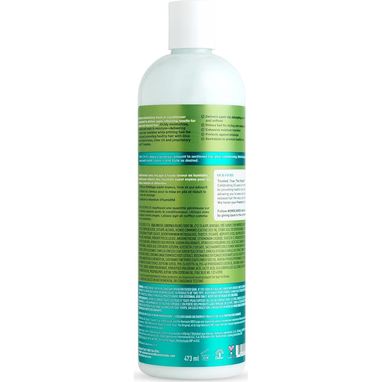 Acondicionador Sin Enjuague ORS Aceite de Oliva 2x480ml