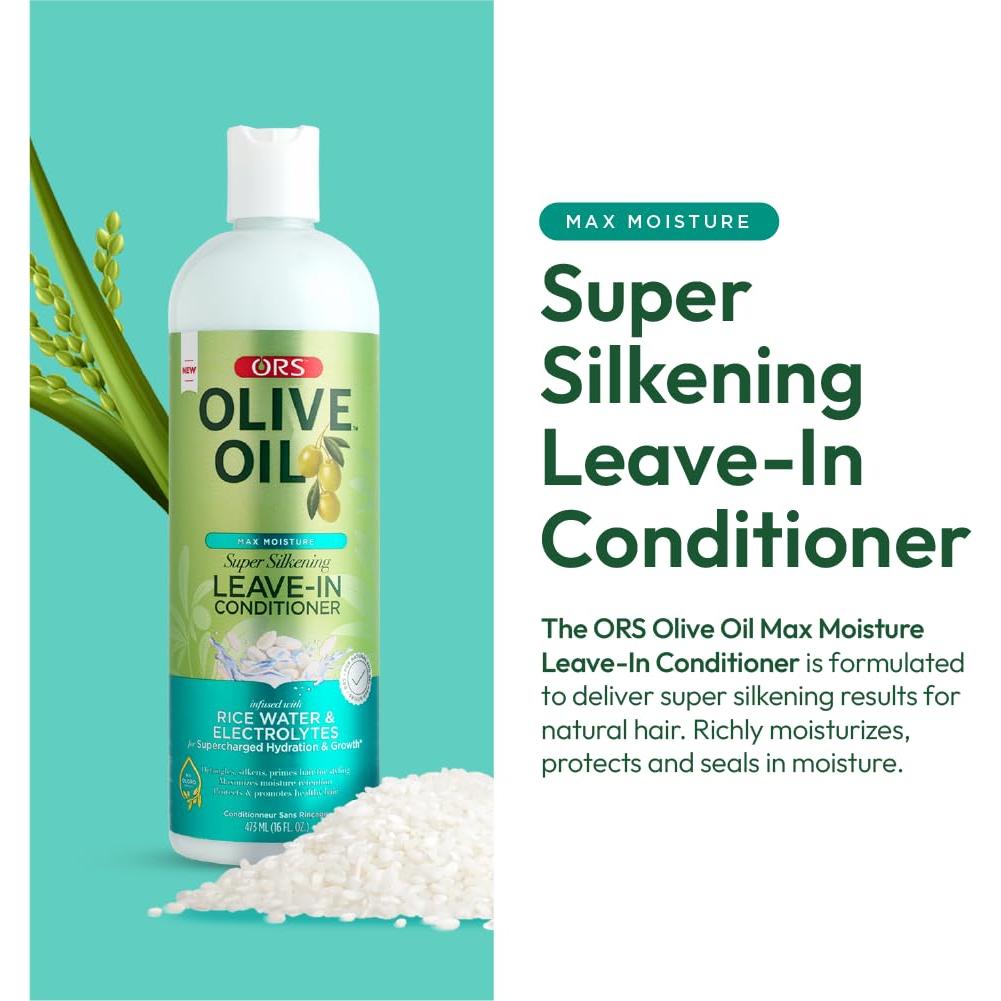 Acondicionador Sin Enjuague ORS Aceite de Oliva 2x480ml