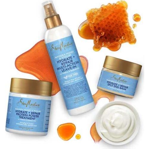 SheaMoisture Spray Acondicionador Sin Enjuague 2-Pack - Miel de Manuka y Yogur 227 g