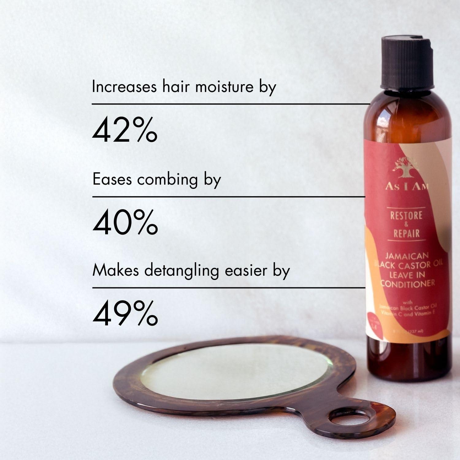 Acondicionador Sin Enjuague AS I AM JBCO 236 ml - Humectante