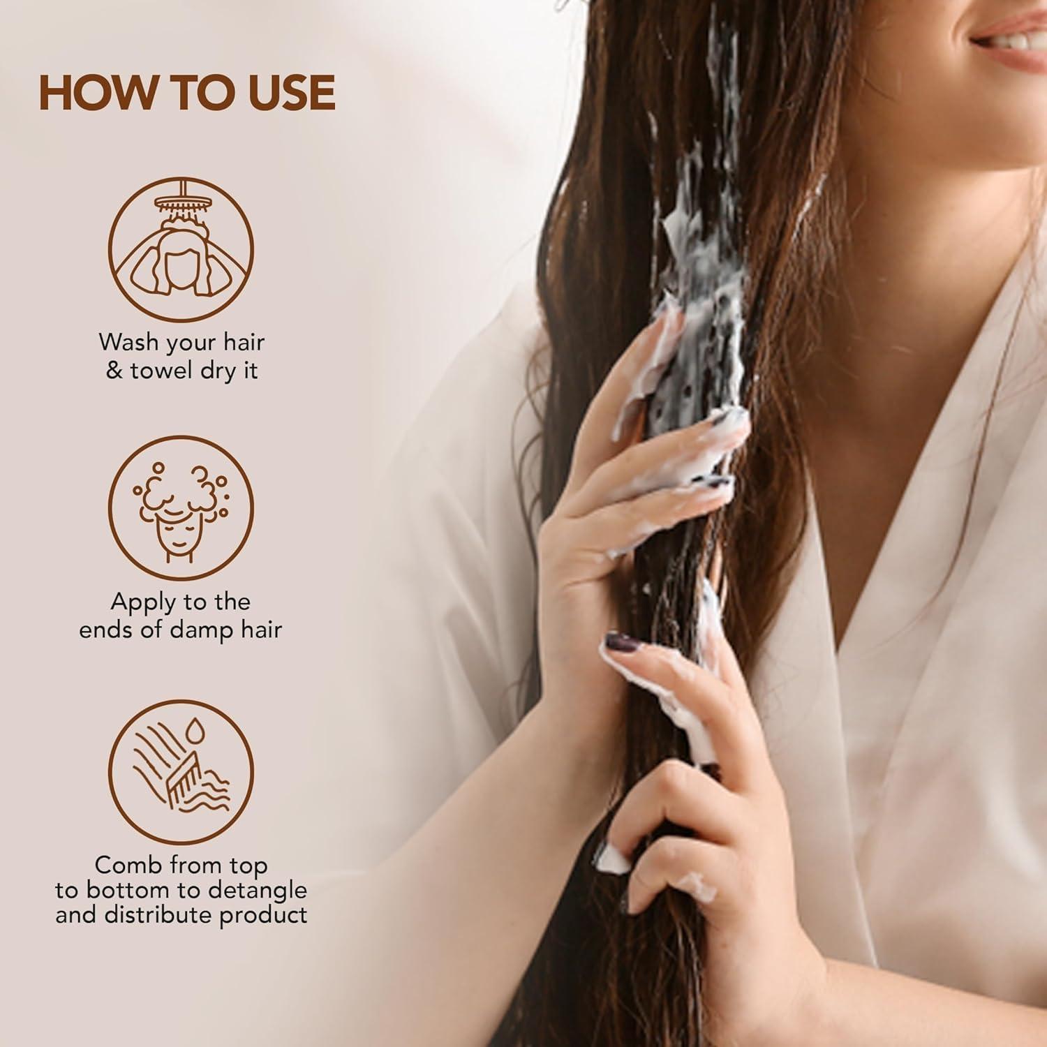 Acondicionador Sin Enjuague Botanic Hearth 226.8g - Cabello Rizado y Seco