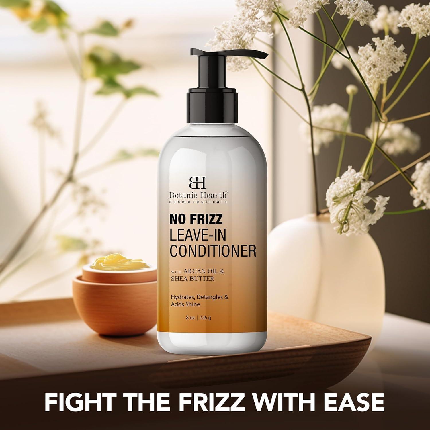Acondicionador Sin Enjuague Botanic Hearth 226.8g - Cabello Rizado y Seco