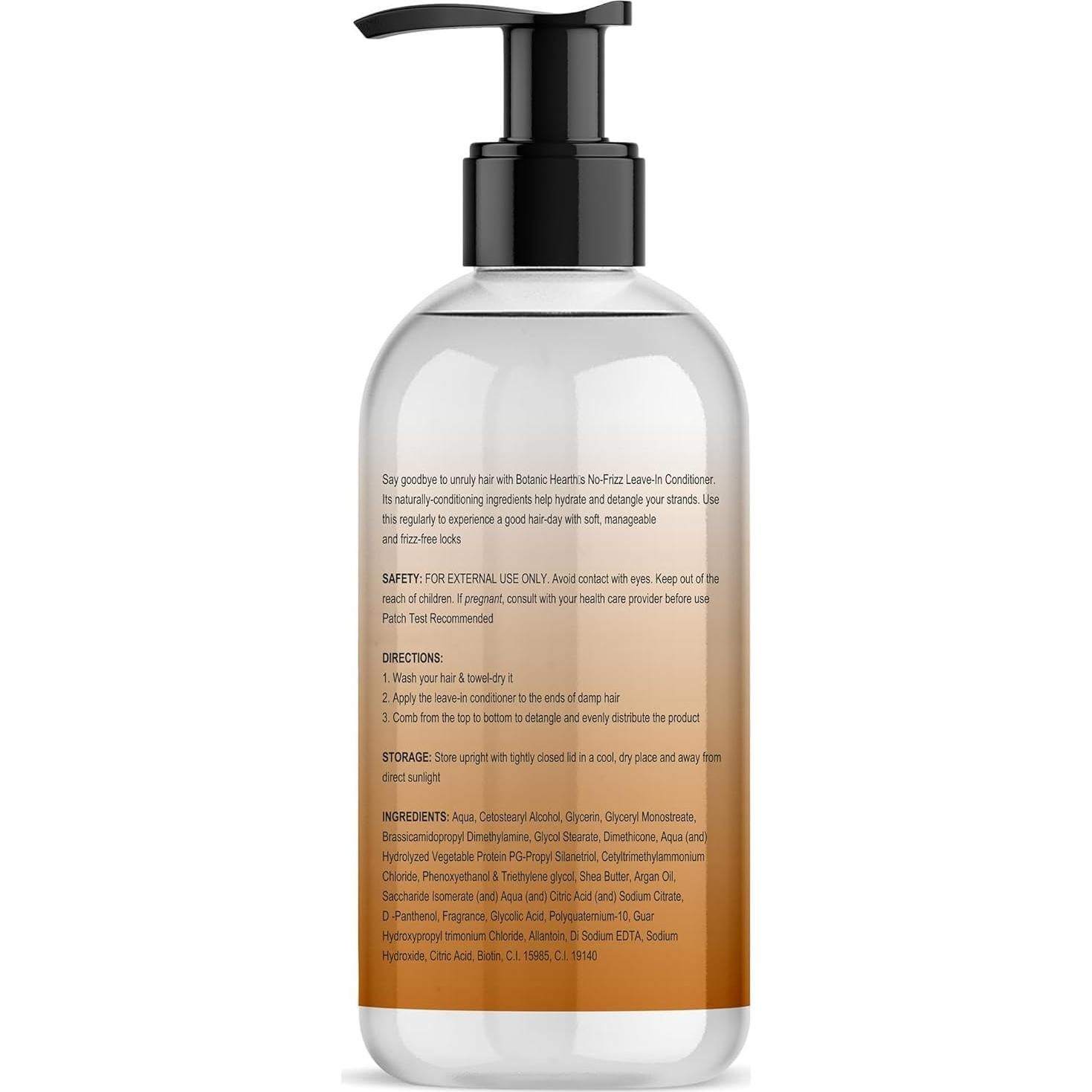 Acondicionador Sin Enjuague Botanic Hearth 226.8g - Cabello Rizado y Seco