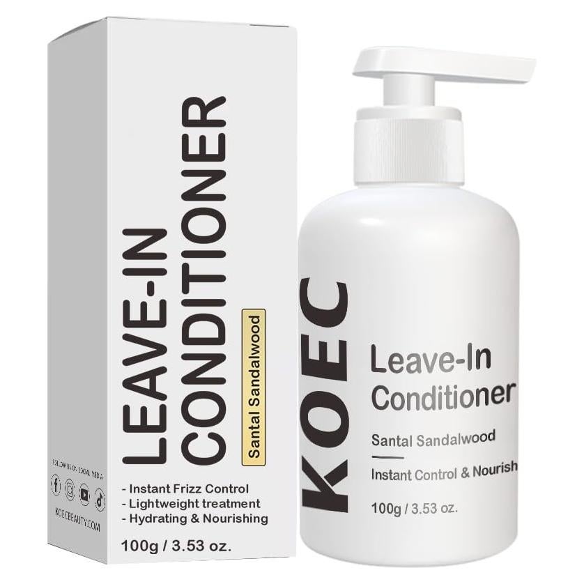 Acondicionador sin enjuague KOEC 100 g - Control del frizz y nutrición